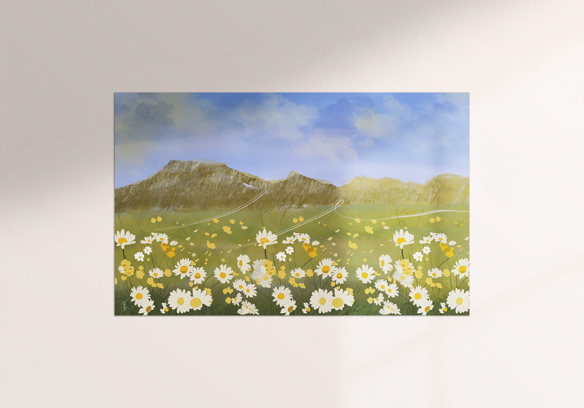 Art print Postcard [Daisy]
