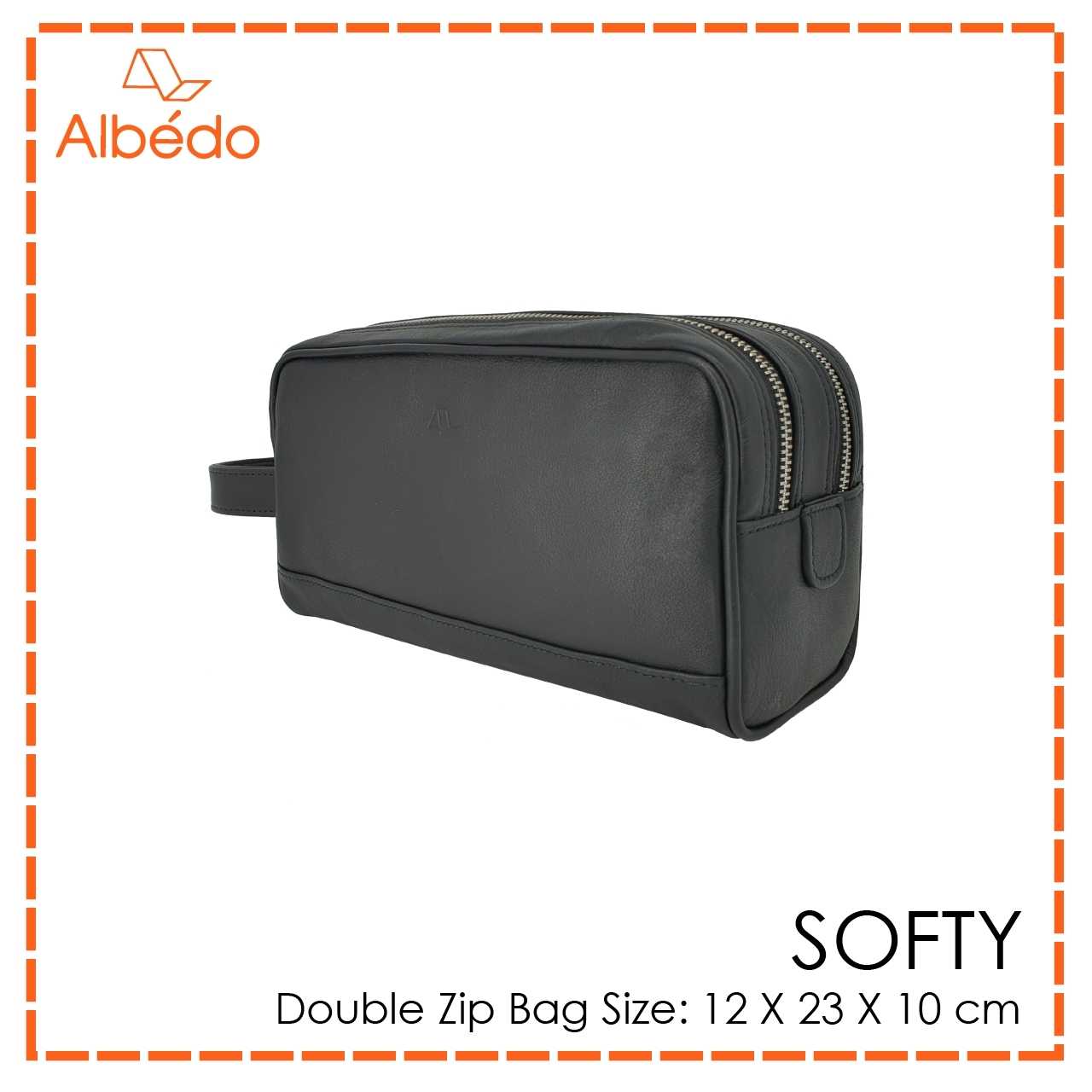 SOFTY DOUBLE ZIP BAG-SY00999