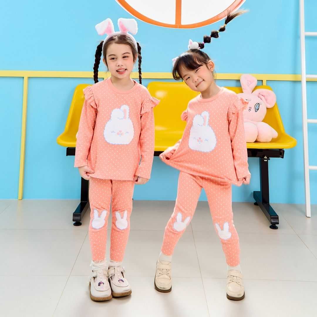 e'clat เสื้อแขนยาว+กางเกงเลกกิ้งเด็กหญิง SKU 8123+8124