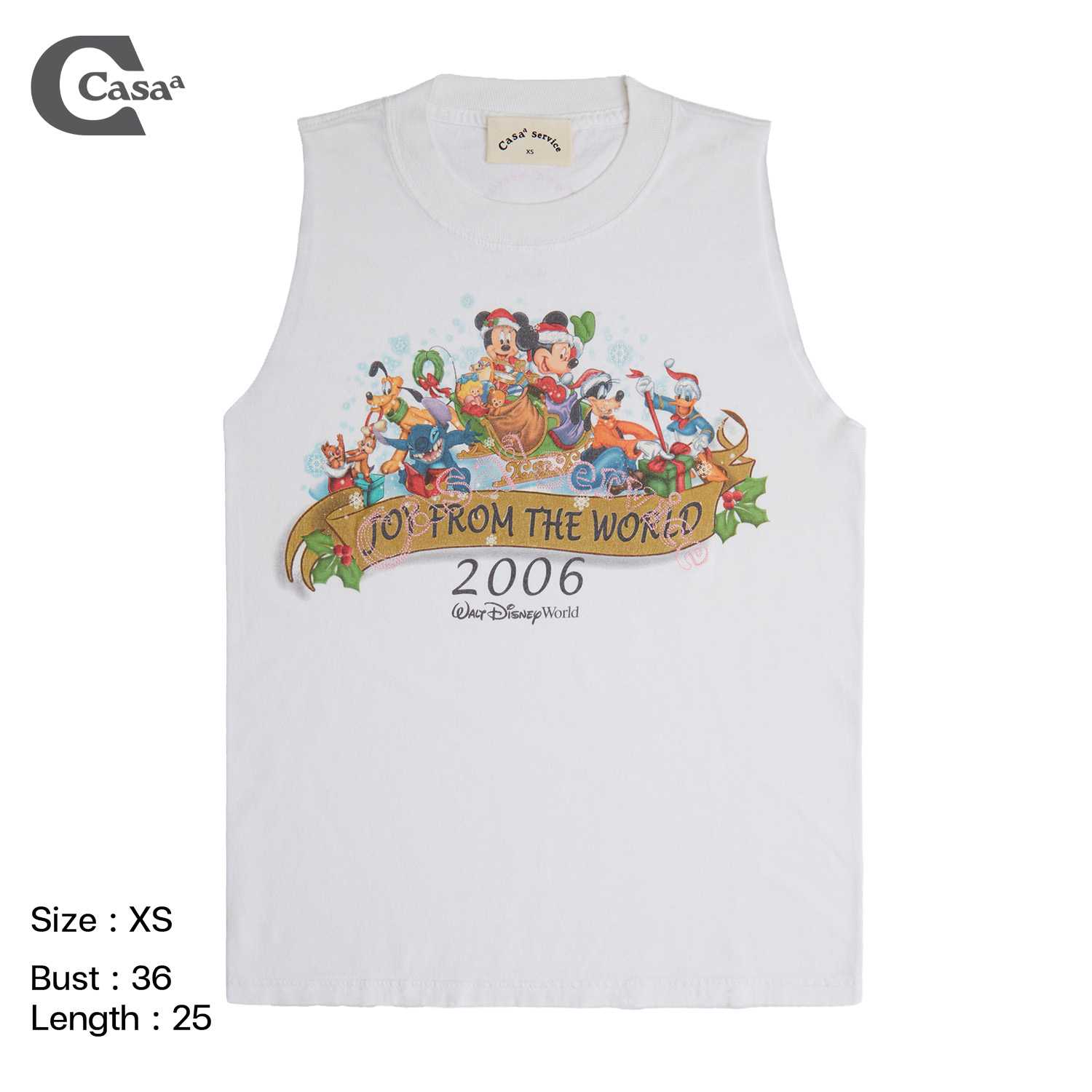 REWORK CARTOON TANK TOP XS NO.20