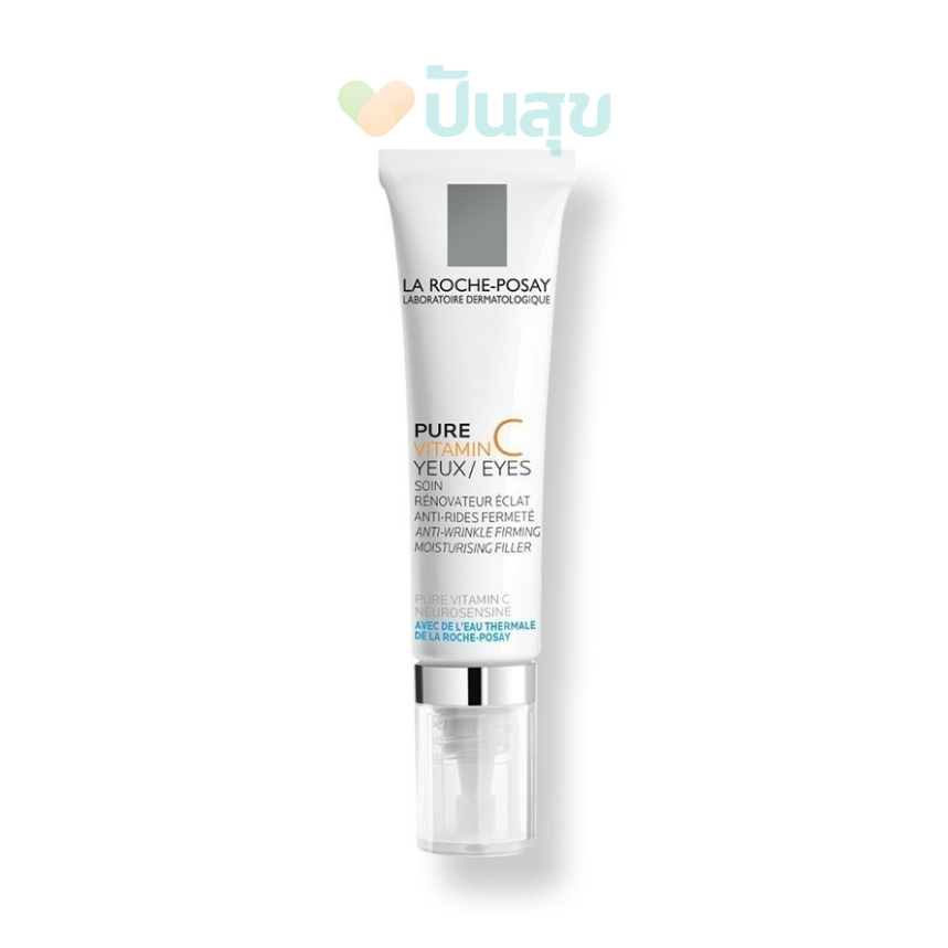 LA ROCHE-POSAY REDERMIC [C] EYES (15ml) ครีมบำรุงผิวรอบดวงตาสำหรับลดเลือนริ้วรอย