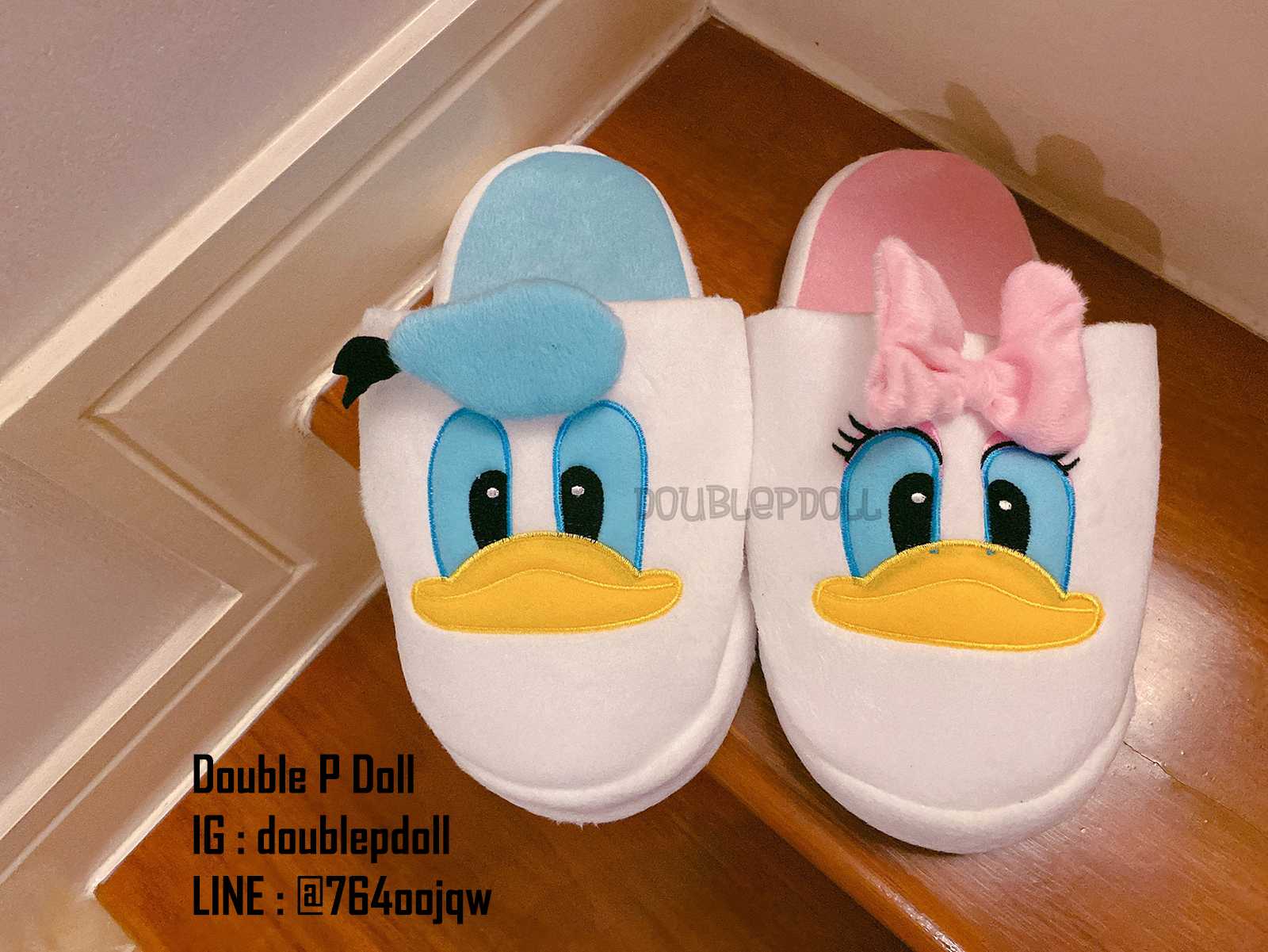 รองเท้า SLIPPER DONALD - DAISY DUCK โดนัลด์ เดซี่ ดั๊ก