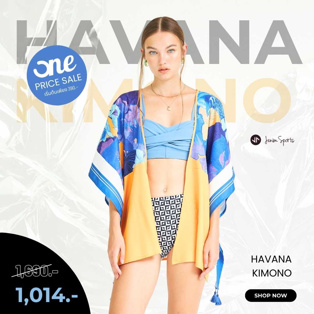 Havana Print Kimono