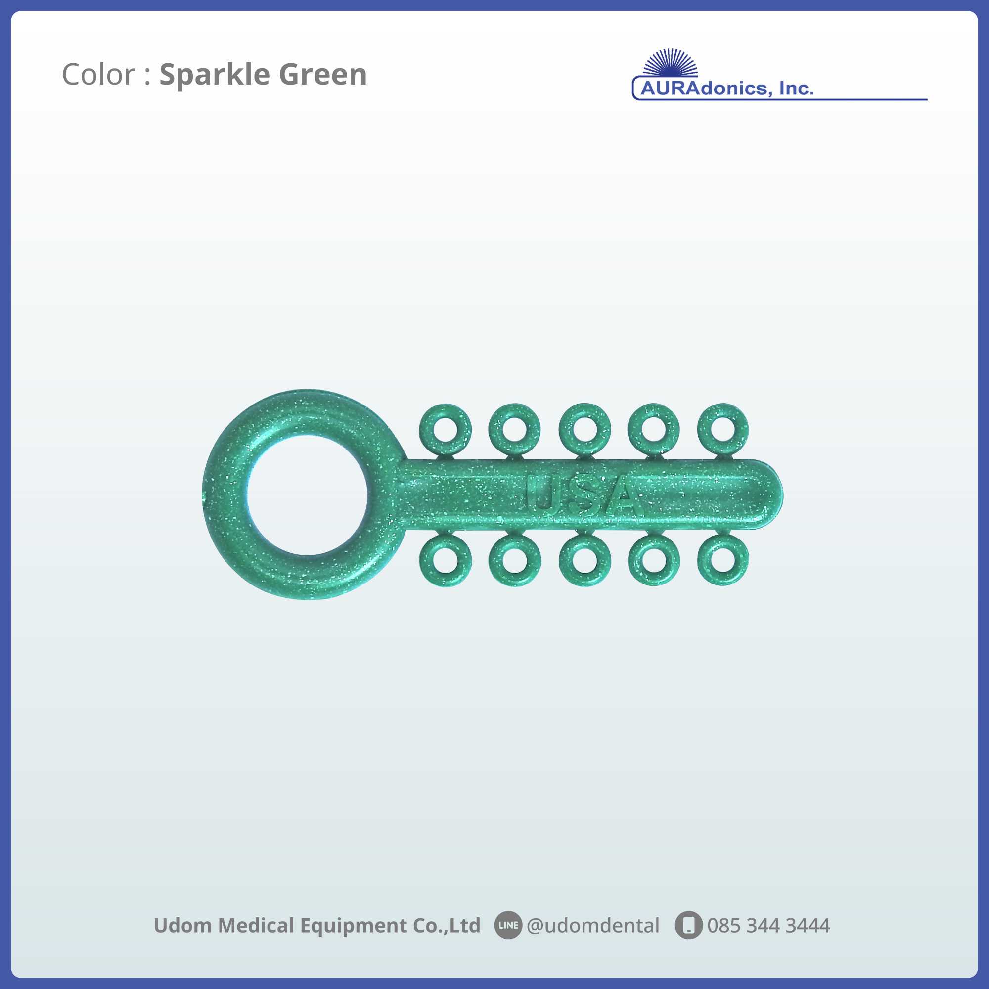 O-RING (Sparkle Green)