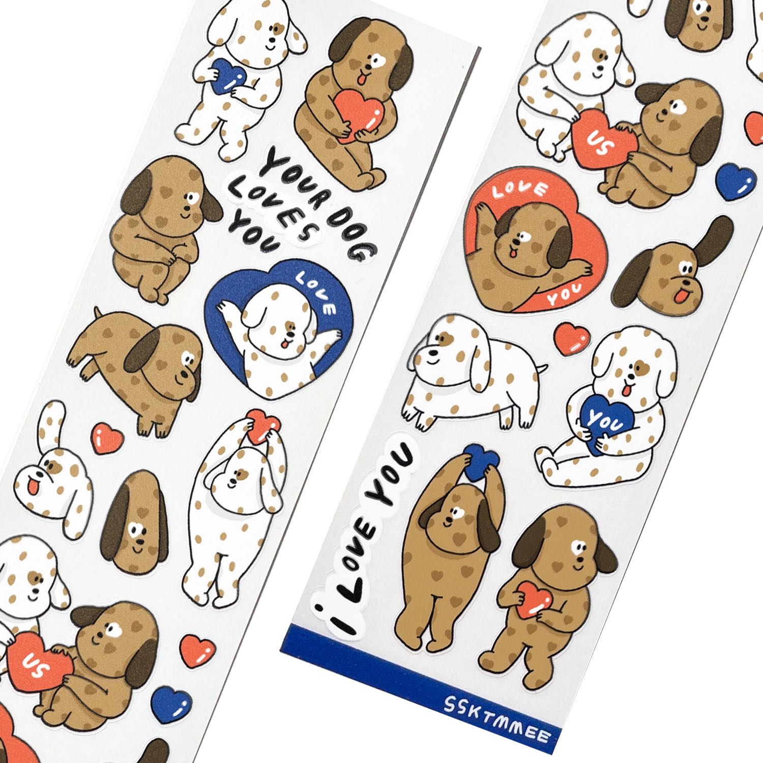 regular sticker - your dog loves you
