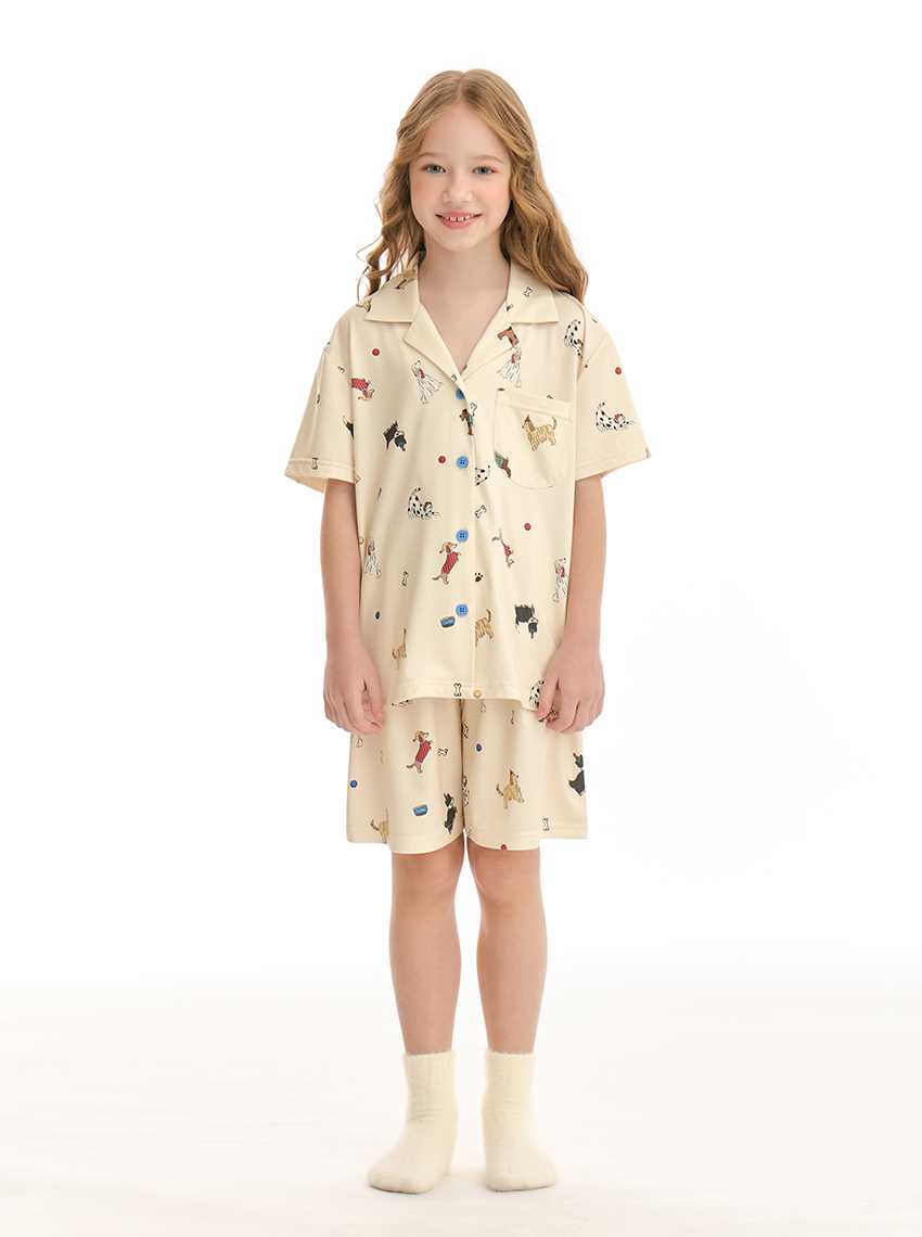 Sabina เซ็ตชุดนอนเด็ก เสื้อแขนสั้น กางเกงขาสั้น รหัส SVG25027