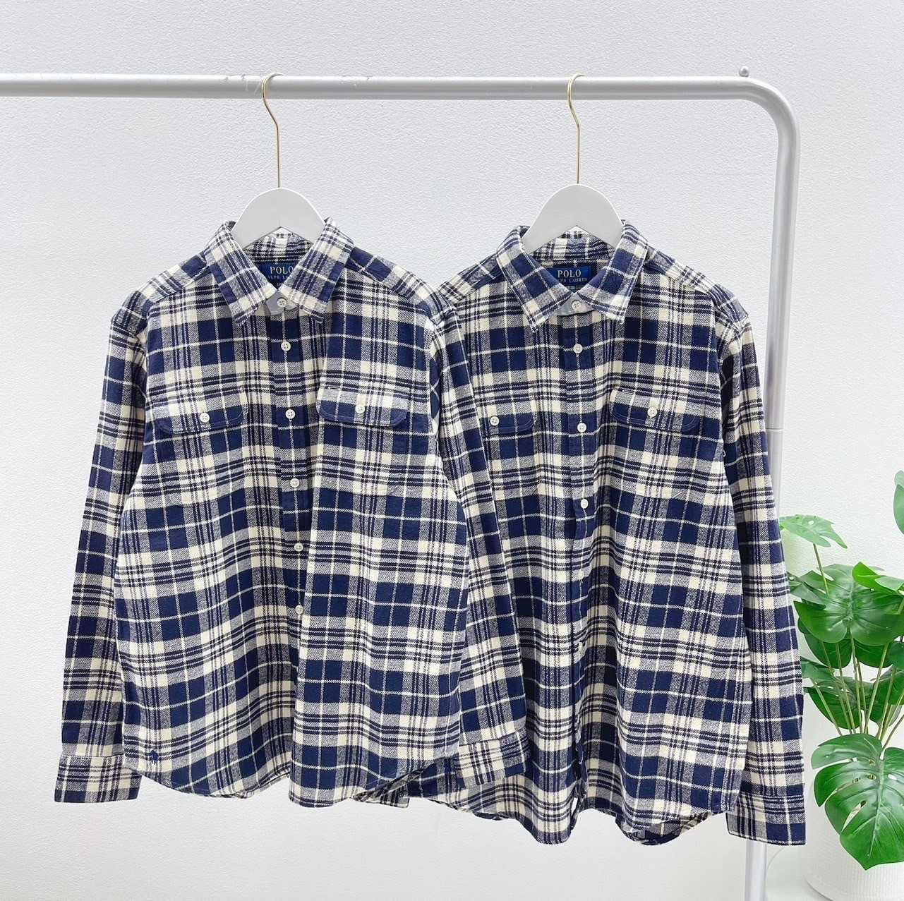 Ralph Lauren Plaid Cotton Flannel Workshirt Shirt
