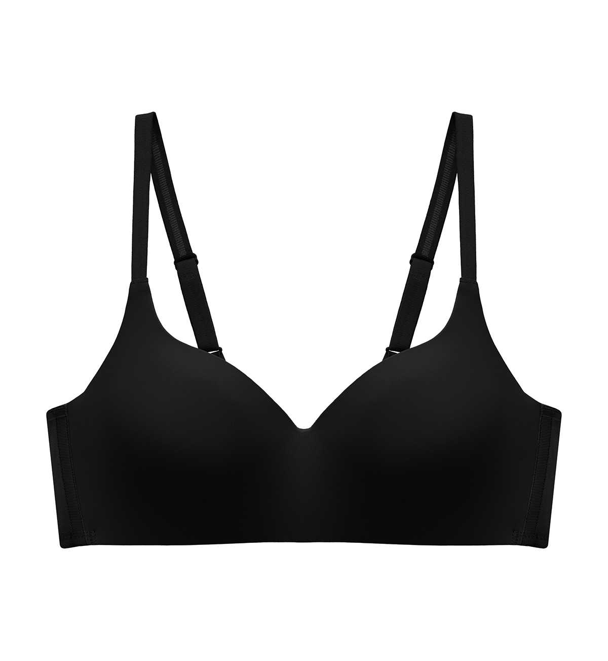 NEW Triumph 10225977 Invisible Inside-Out P 01 0004 เสื้อชั้นในไม่มีโครง สีดำ