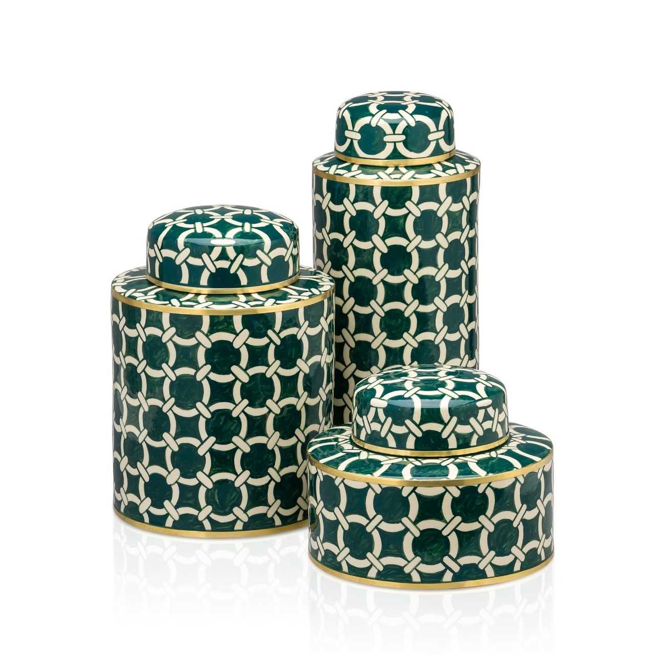 Ginger Jar Size S Connect Coin Pattern
