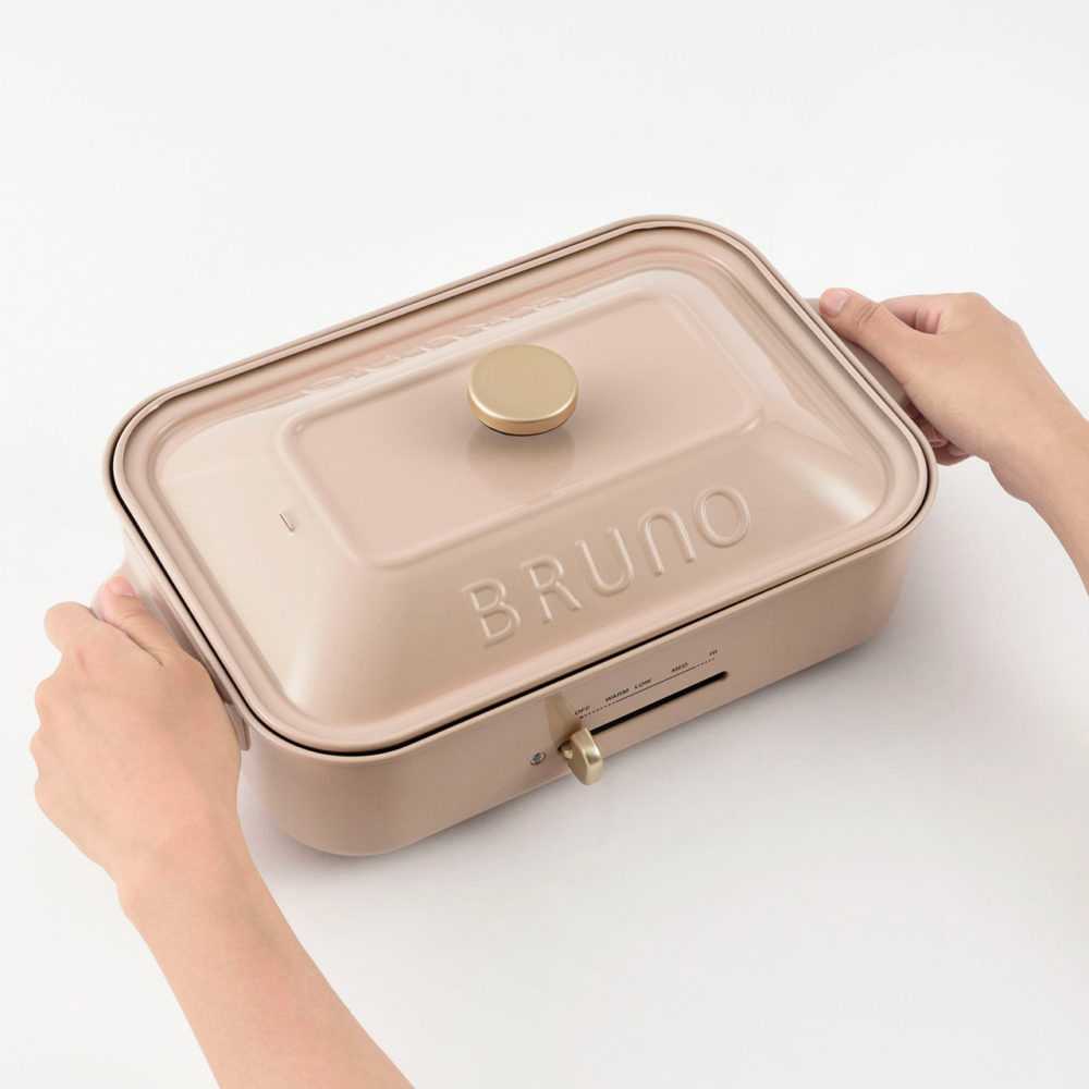 [BRUNO] Compact Hot Plate : เตาไฟฟ้าอเนกประสงค์แบรนด์ญี่ปุ่นบรูโน่ เปลี่ยนถาดได้