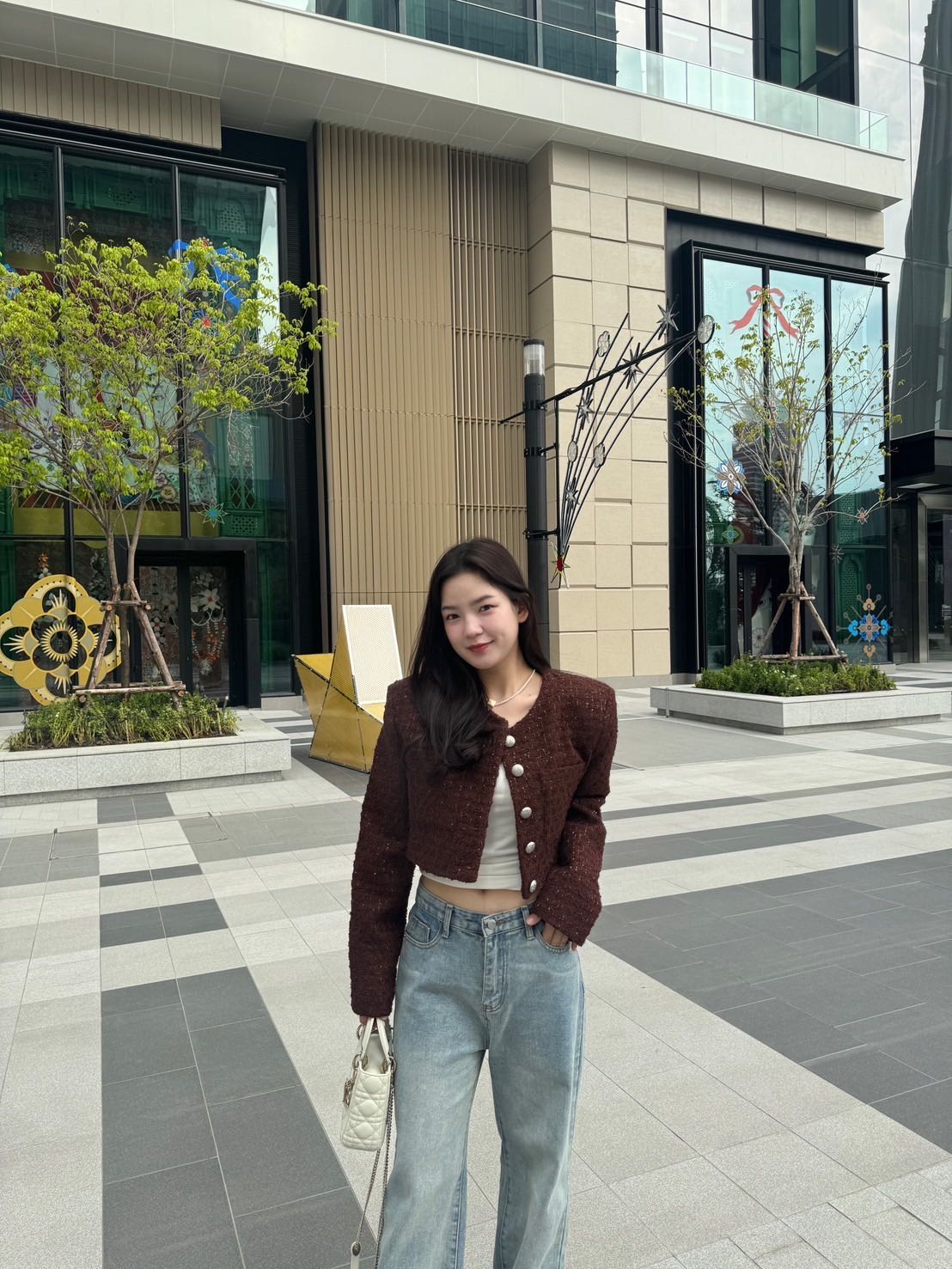 M206 : Wink Tweed Blazer 