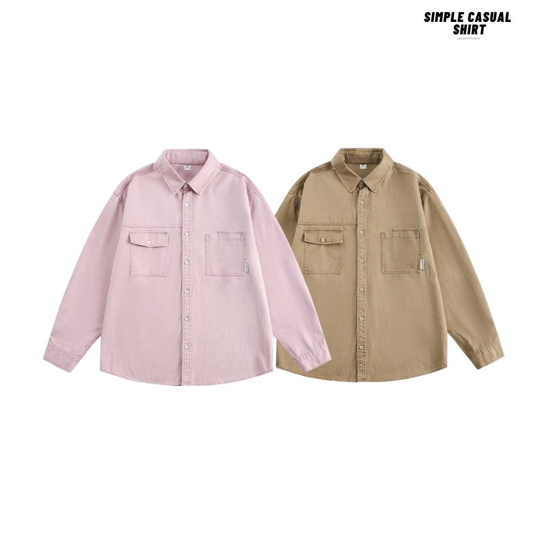 Jeera168 | Simple Casual Shirt (พรีออเดอร์)