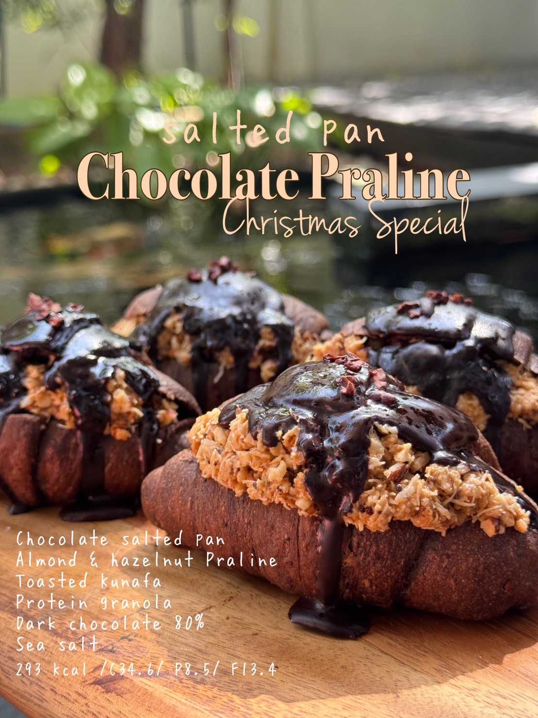Chocolate Hazelnut Praline Salted Pan
