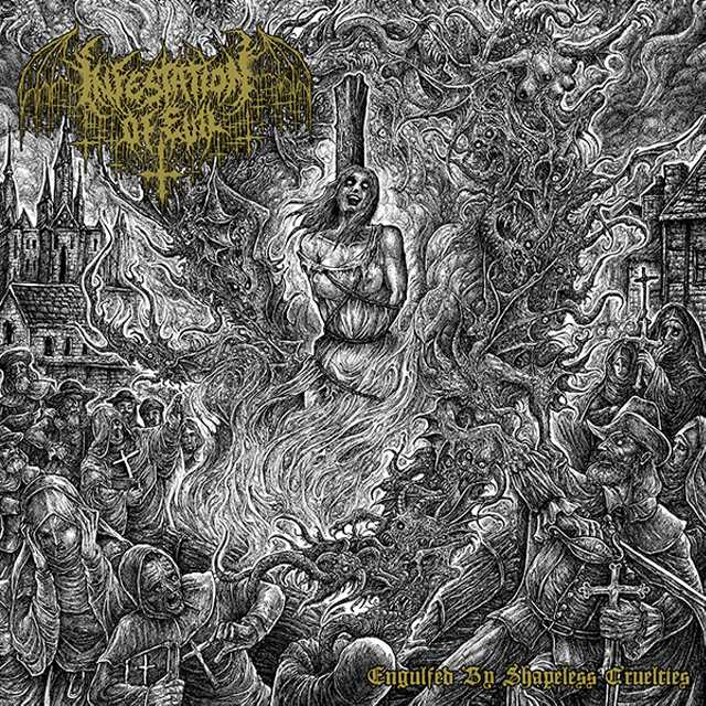 INFESTATION OF EVIL 'Engulfed By Shapeless Cruelties' CD