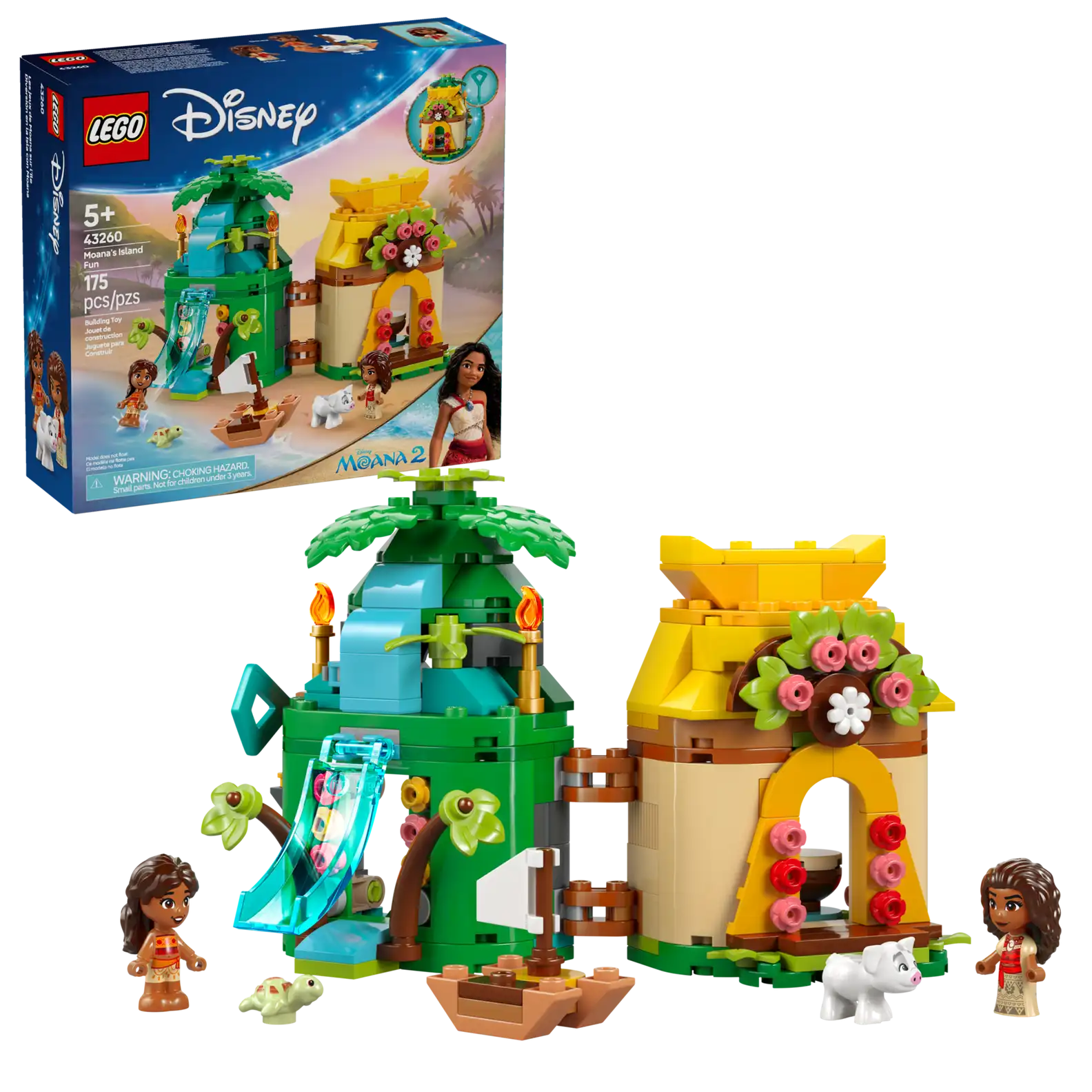 LEGO 43260 Moana's Island Fun (สินค้าซื้อแล้วไม่รับเปลี่ยนคืน)