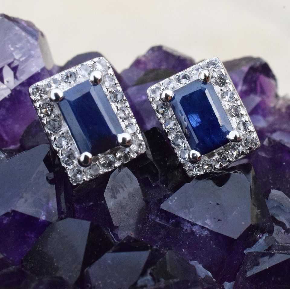 ต่างหูพลอย #minimearrings รหัส E009
