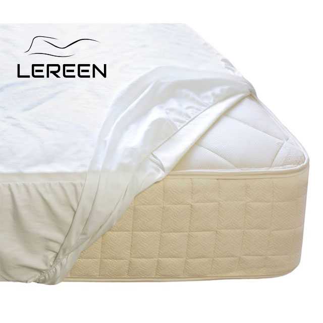 LEREEN ผ้ารองกันเปื้อนที่นอนแบบกันน้ำ แบบคลุมทั้งเตียง