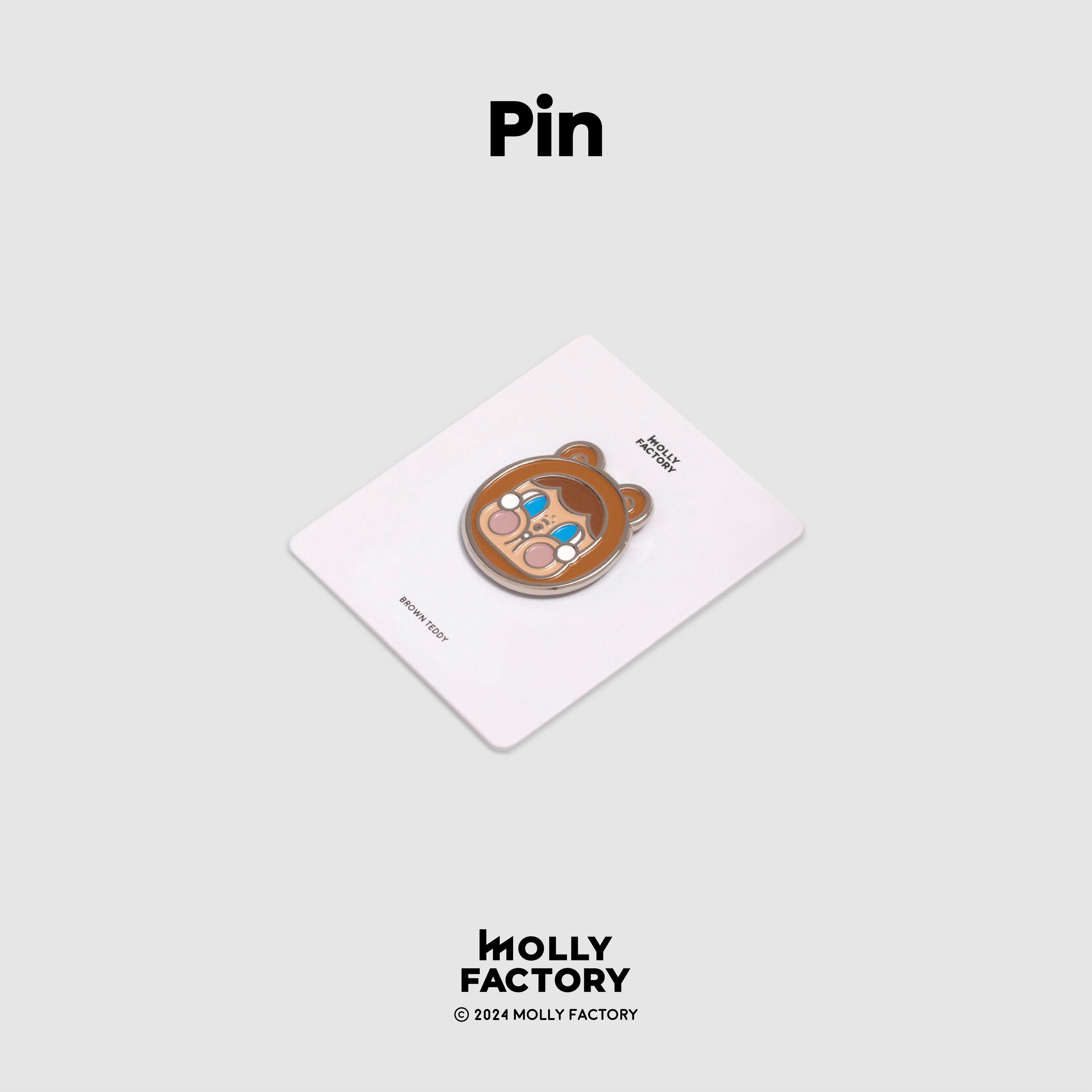 36-CryTeddy Pin