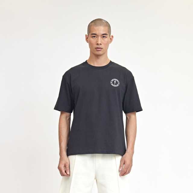 Black Grand Slam Logo Tee
