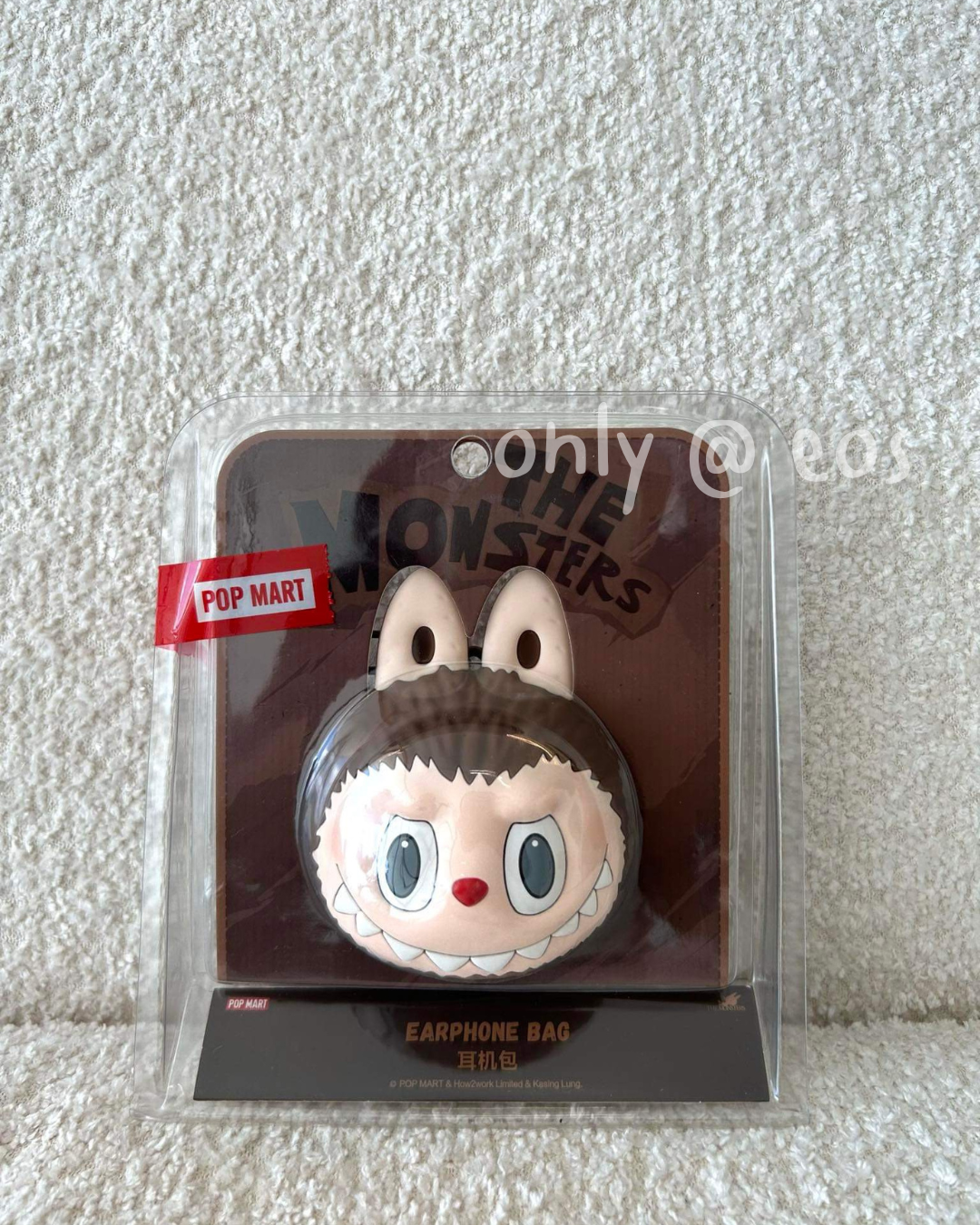 LABUBU Brown กระเป๋าซิลิโคน พร้อมส่ง
