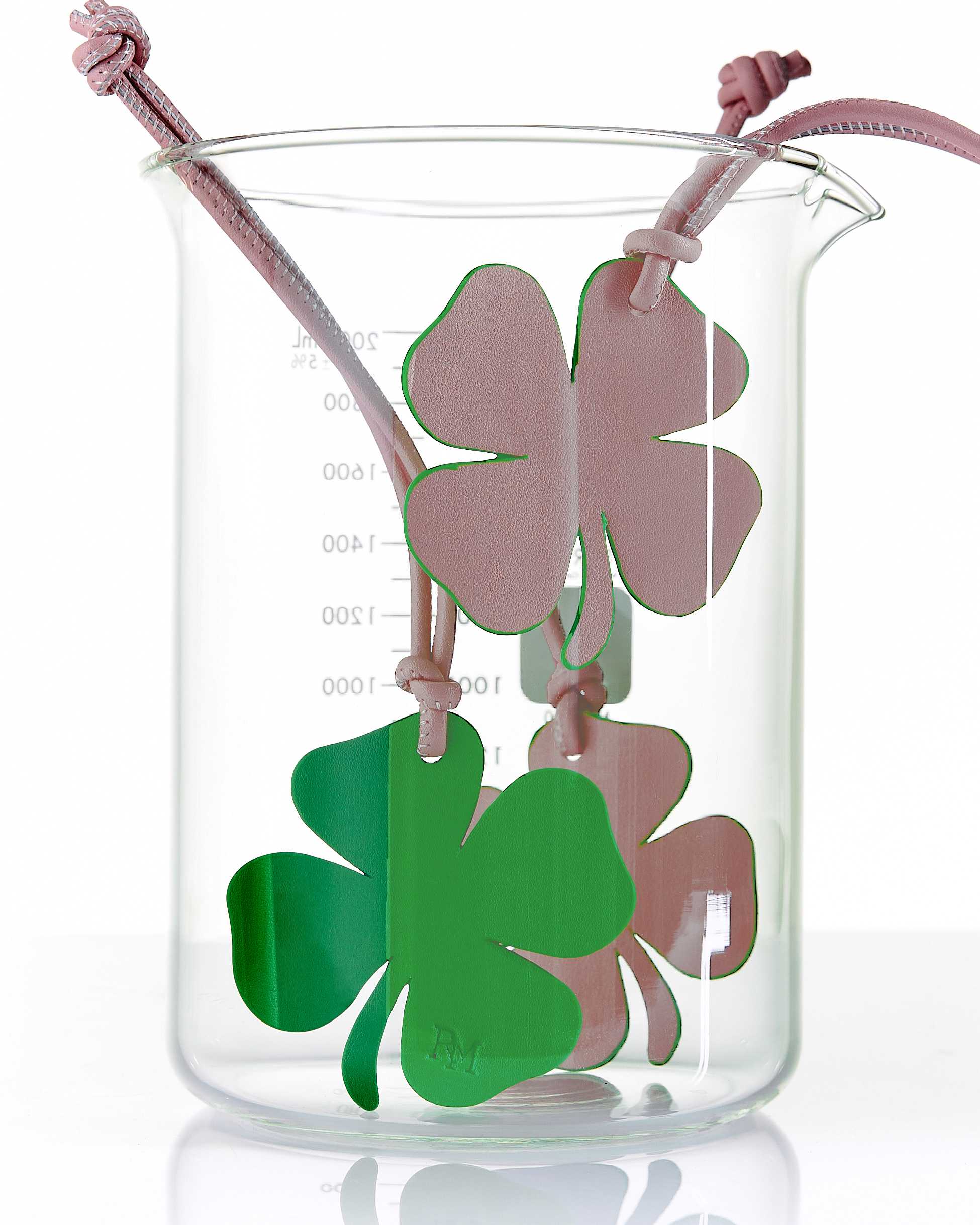 Rally Lucky Leather Tag (Clover)