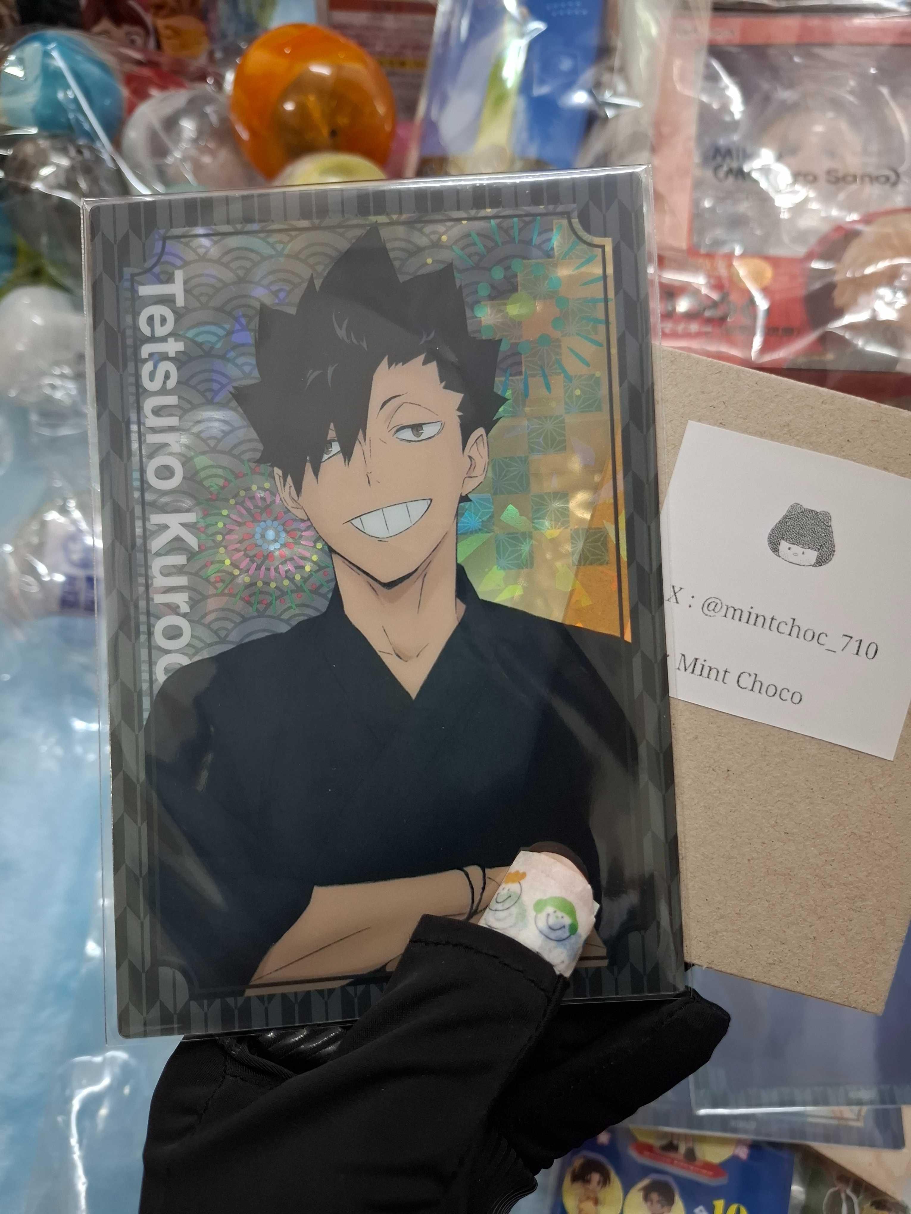 คุโระ(Festival Trading Clear Sparkly Cards)