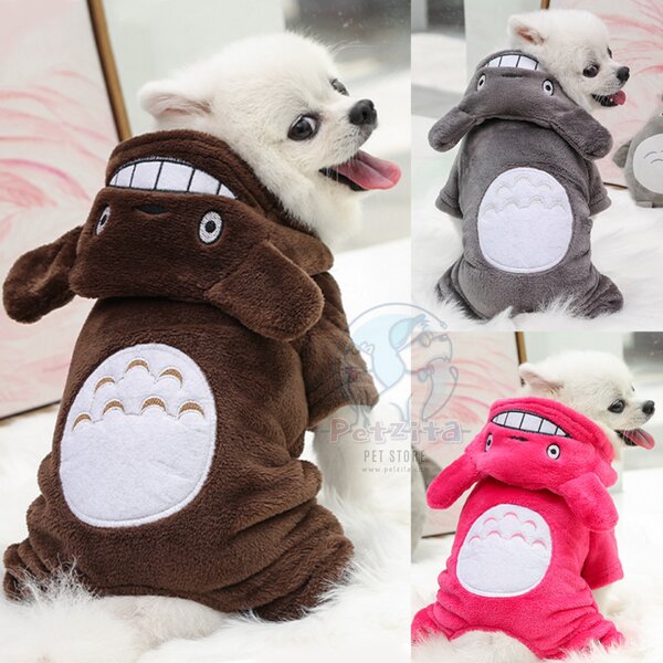 🇹🇭พร้อมส่งนะจ๊ะ🇹🇭 TOTORO ชุดสวมสี่ขาผ้าสำลีนิ่ม - น้องโตโตโร่ ตัวการ์ตูนสุดน่ารัก 💗 for pet ...