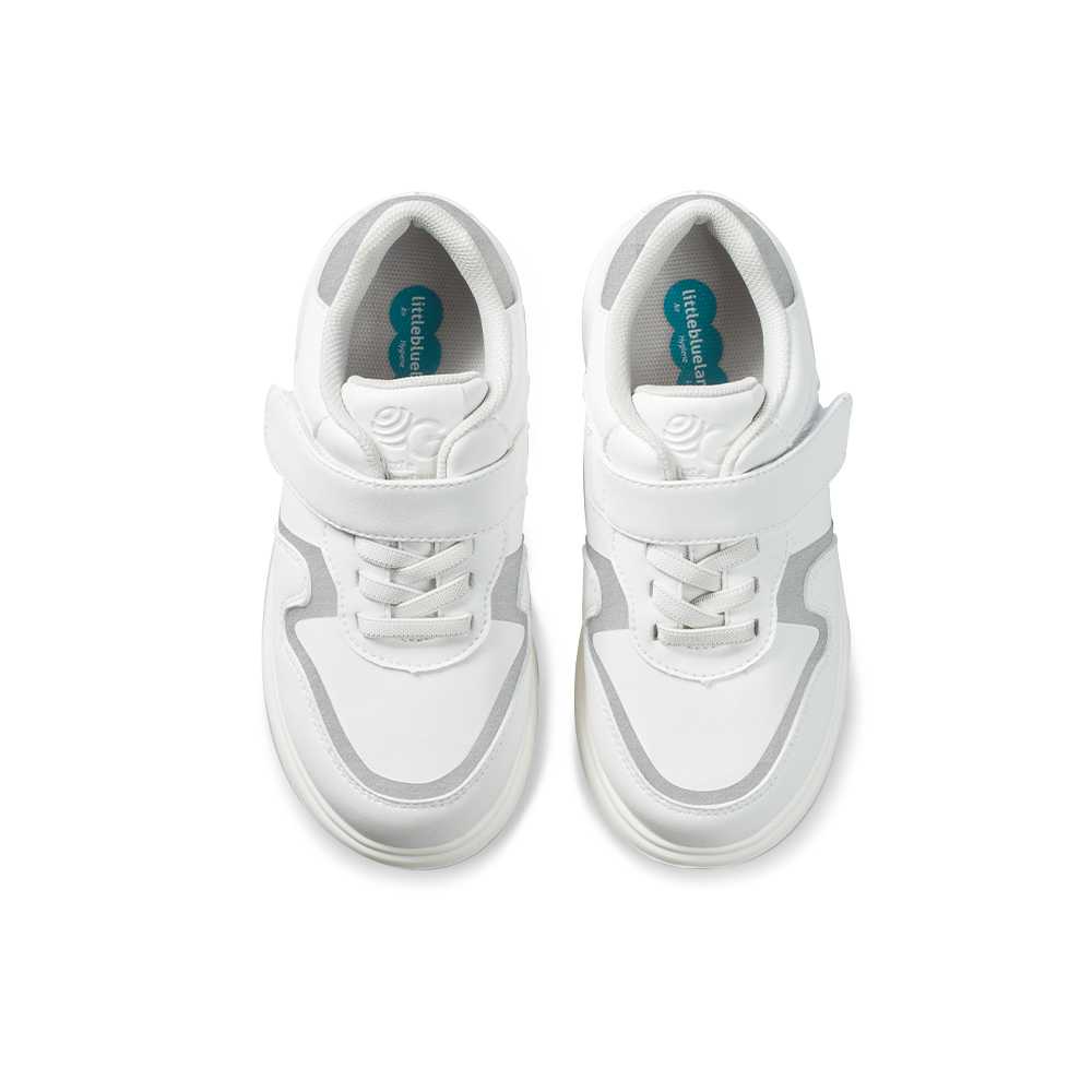 รองเท้าเด็ก 2-6 ขวบ (OG-A212069-WH) รองเท้าผ้าใบขาว (Autumn2021)