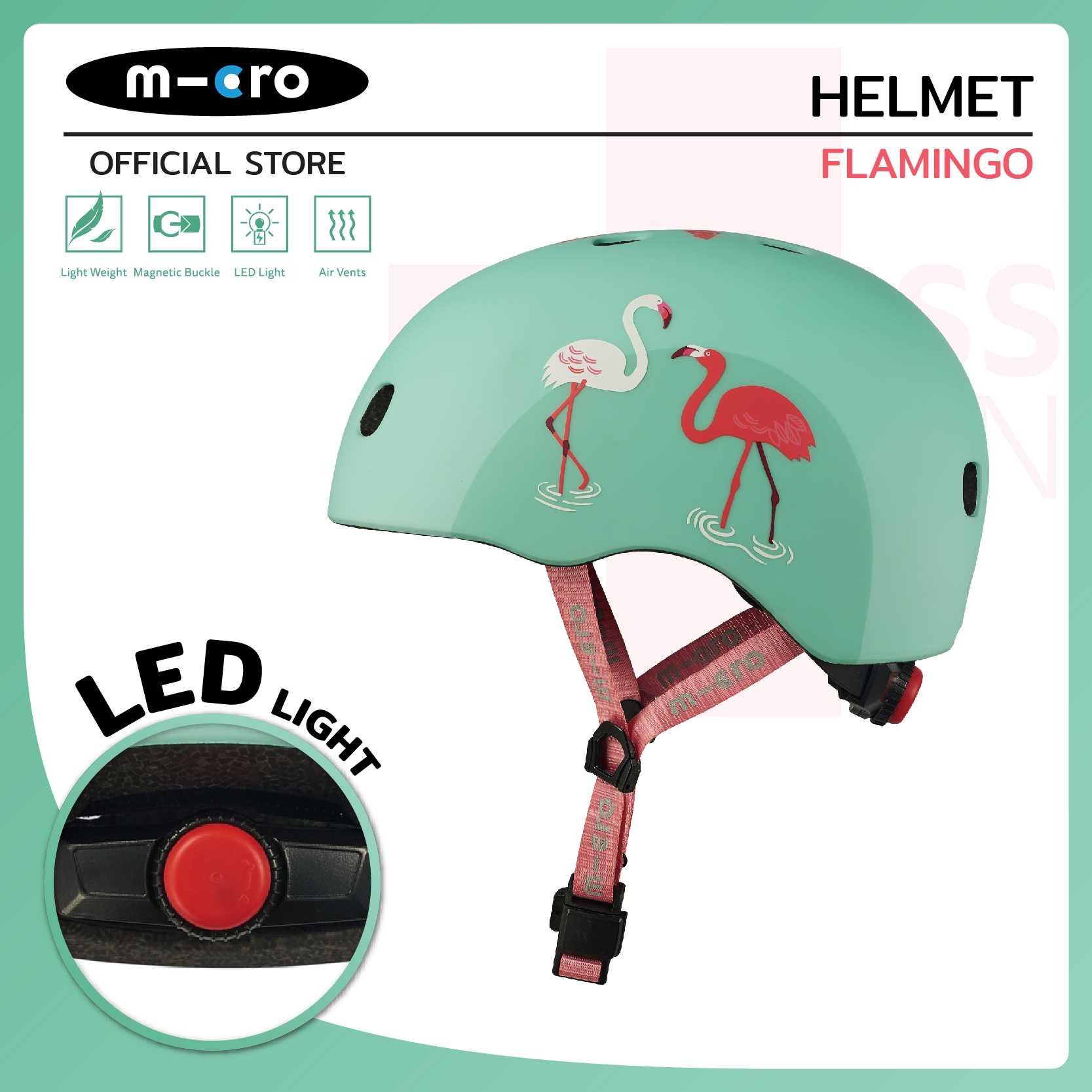 Micro Helmet Flamingo S