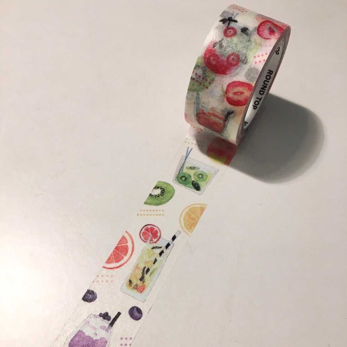 เทปตกแต่ง (INSOMNIA DESIGN MASKING TAPE / FRUIT SODA)