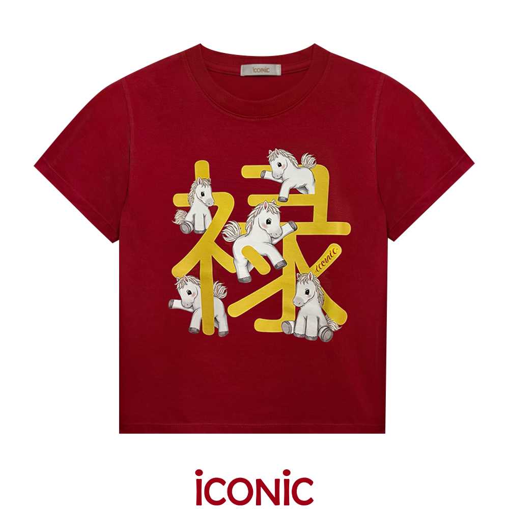 iCONiC KID FIVE PONY T-SHIRT #20554