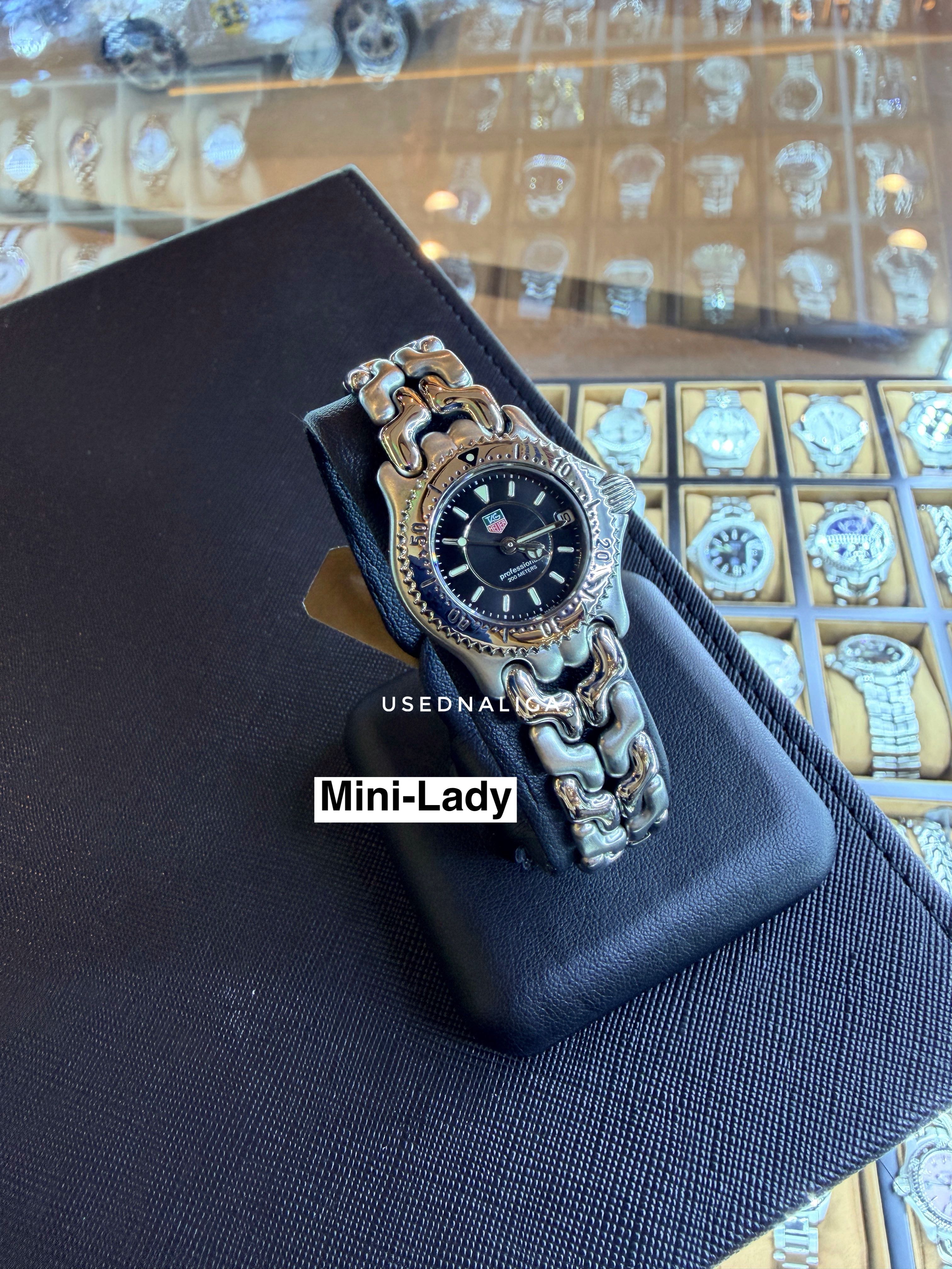 Tag Heuer  Mini-Lady ดำวงแหวนสามชั้นโฉมสุดท้าย