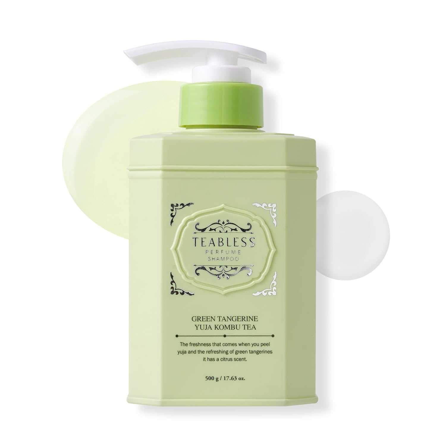 TEABLESS Green Tangerine Yuja Kombu Tea Perfume Shampoo แชมพูผมหอม ช่วยลดการหลุดร่วงของเส้นผม