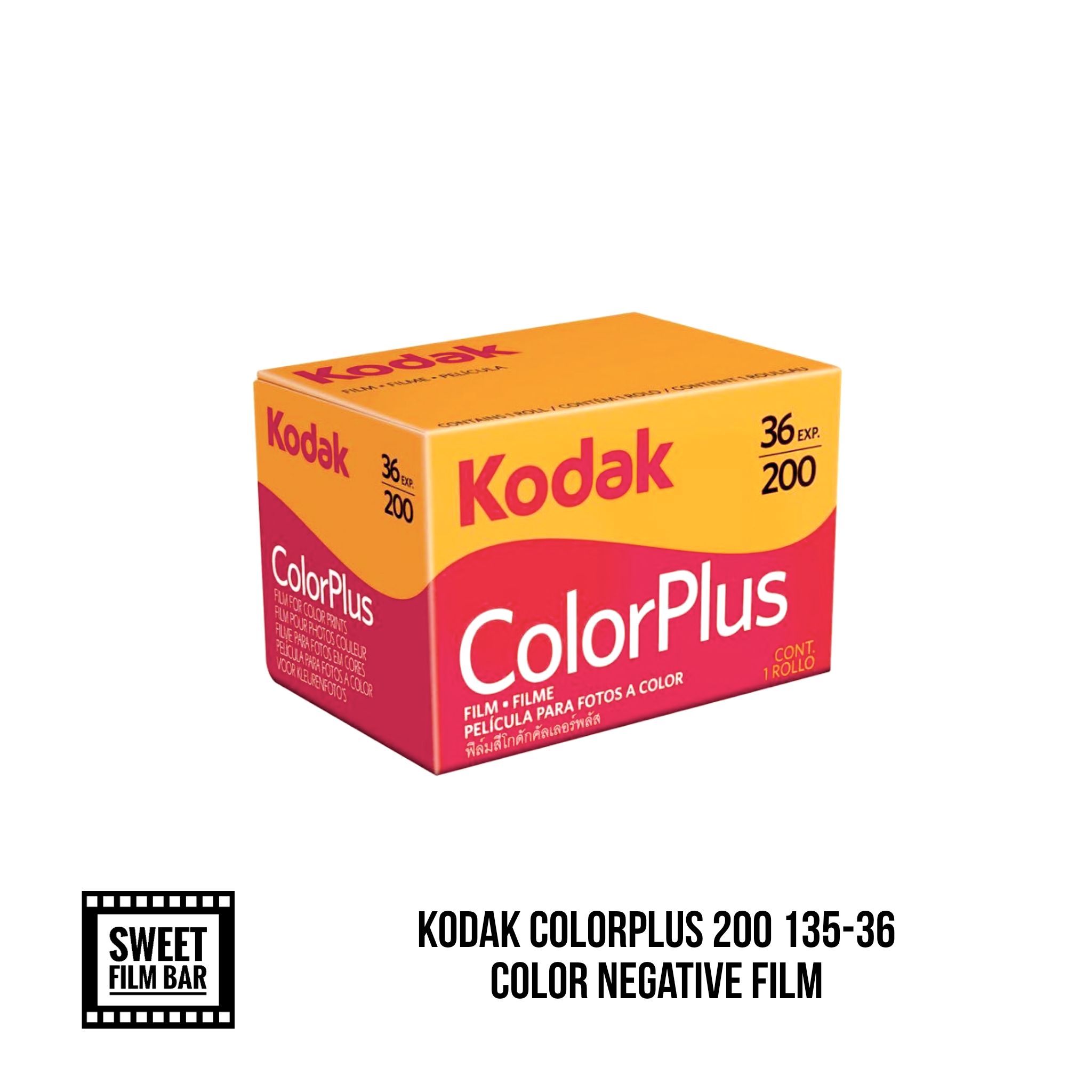 [135color] Kodak Colorplus 200 135-36 Color Negative Film | Sweet Film Bar 