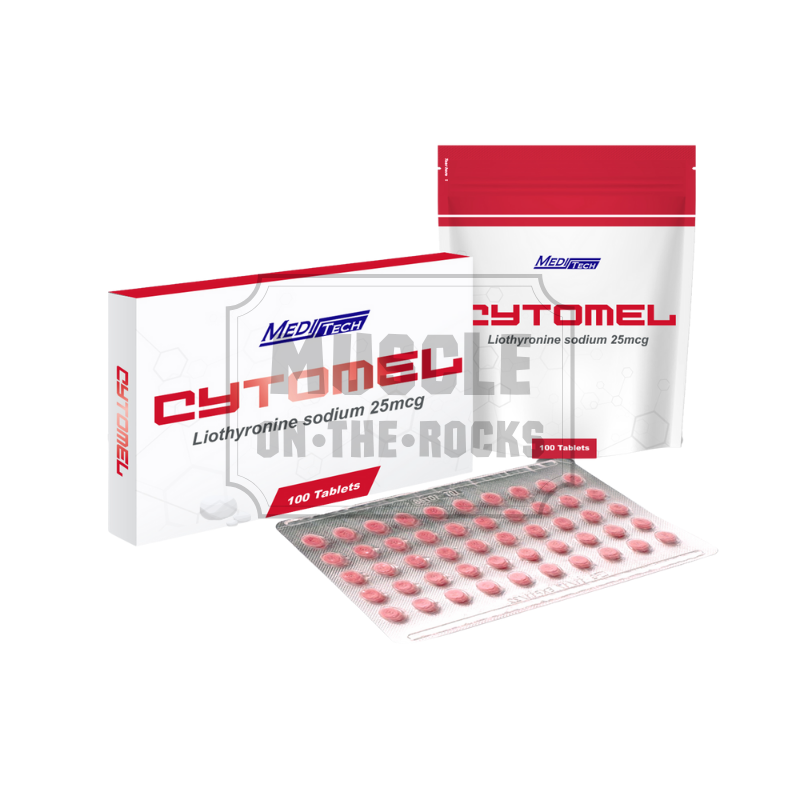 T3 Cytomel Meditech 25mcgx100t