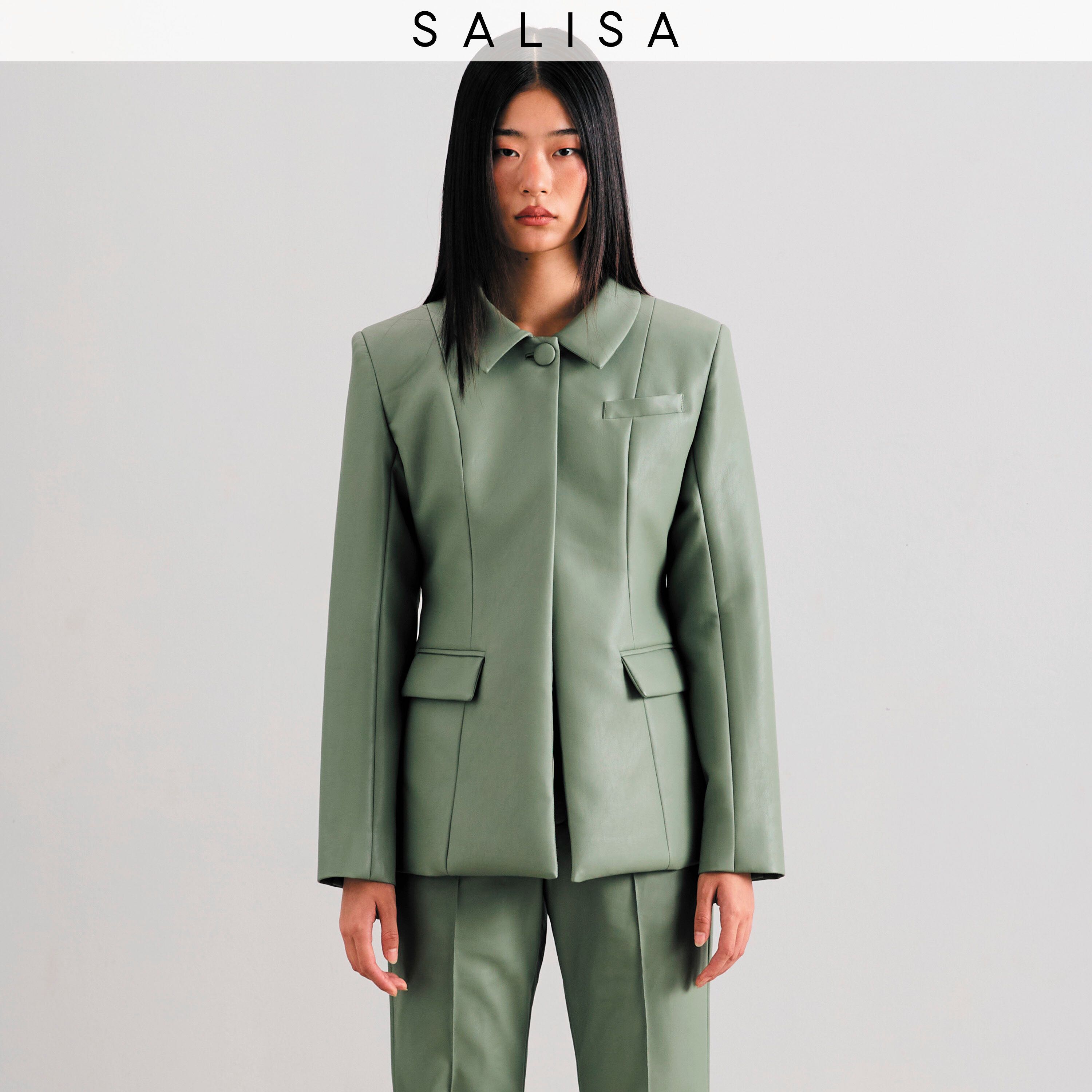 BLAZER FW24 Vegan Leather สูท เบลเซอร์