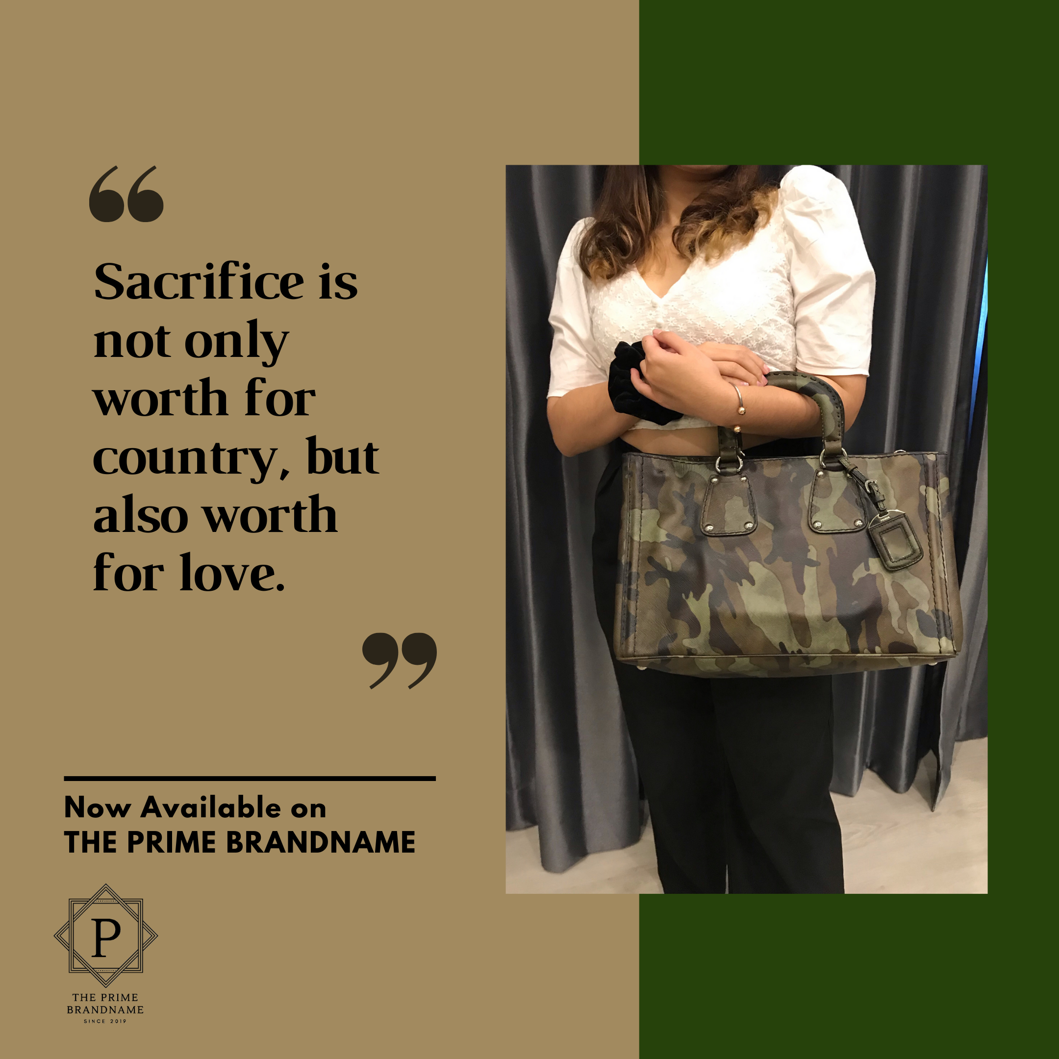 Prada Saffiano Camouflage