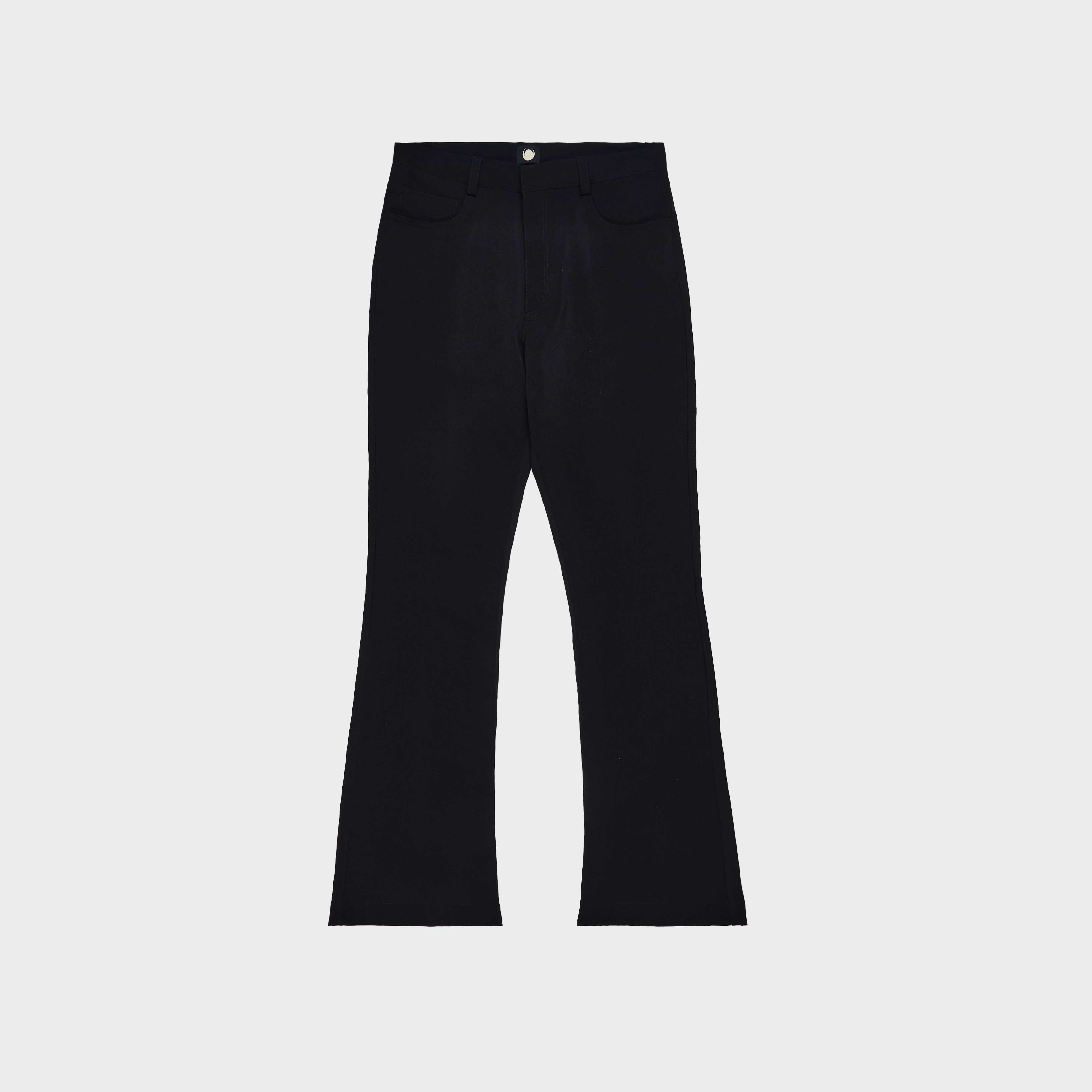 Fuxury Super black Flare Trousers