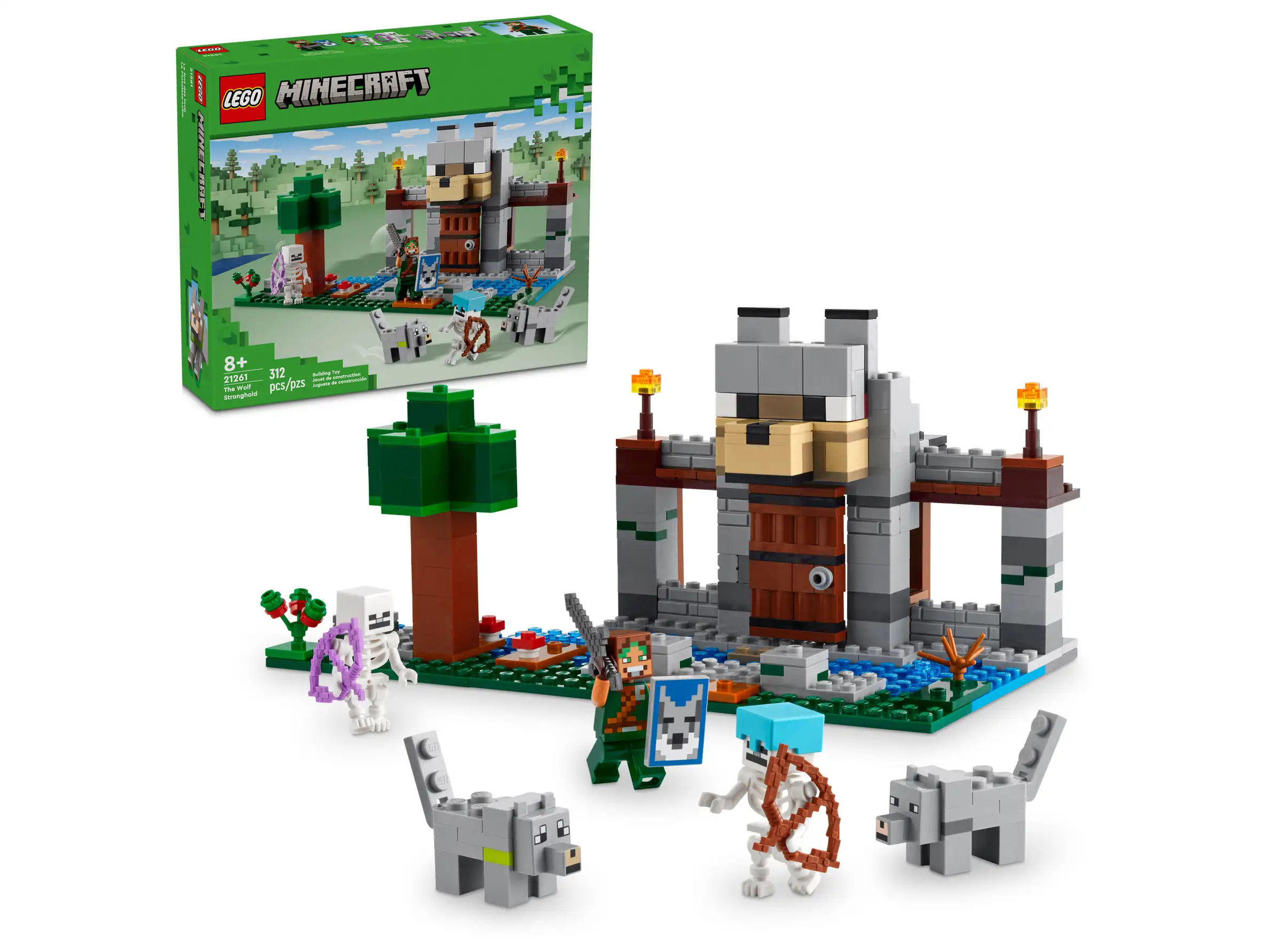 LEGO 21261 The Wolf Stronghold (สินค้าซื้อแล้วไม่รับเปลี่ยนคืน)