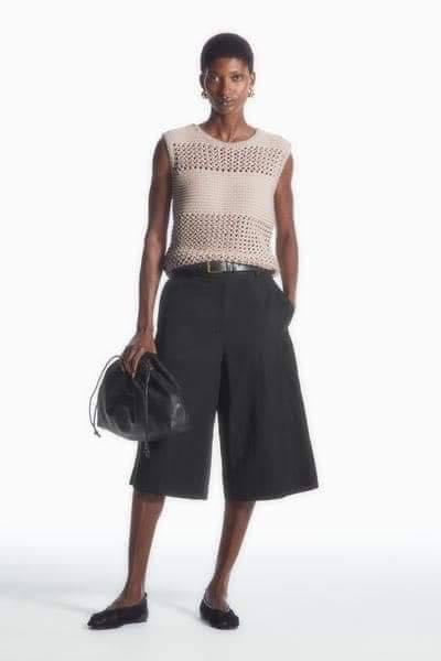 C0S OPEN-KNIT VEST