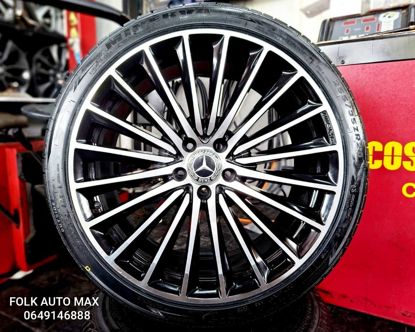 ปี25 ล้อ Mercedes Benz แท้ขอบ20 ใส่ C Class E Class รายCLS หน้า8J หลัง9J 1551368  91082368  91156568