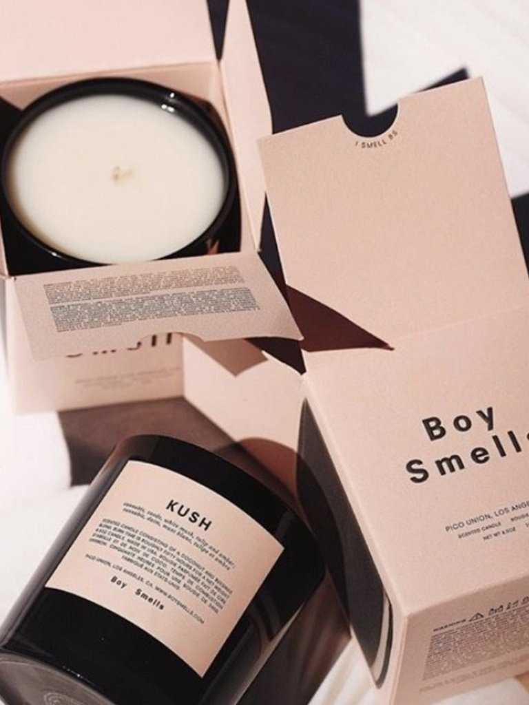 Boy Smells Candles