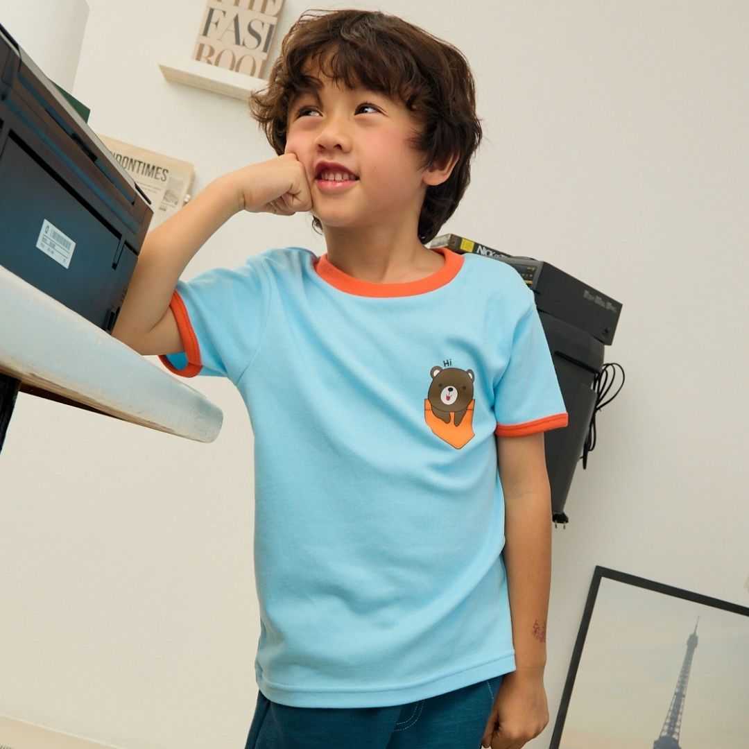 e'clat เสื้อผ้ายืดเด็กชาย  SKU-9043