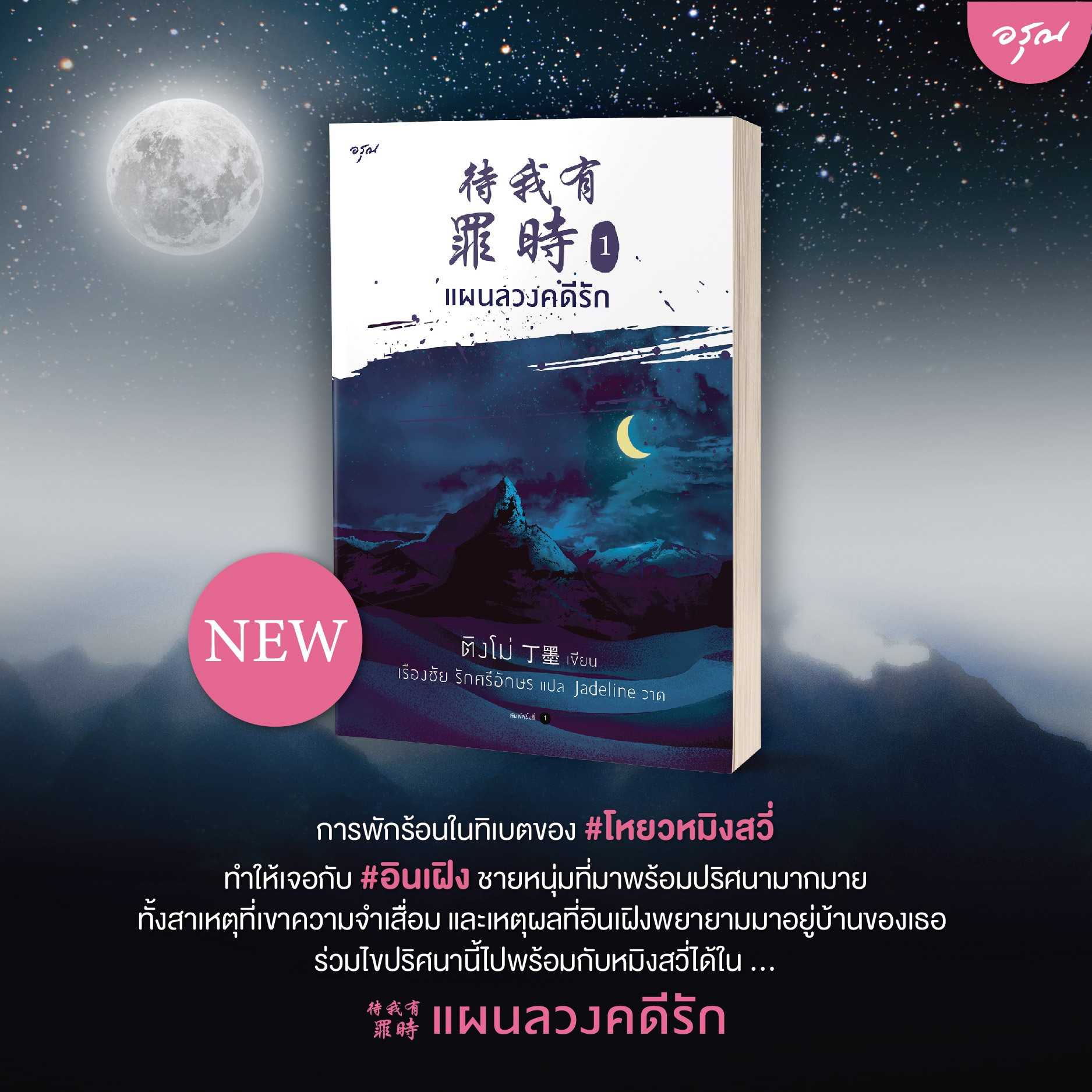 นิยายเรื่อง แผนลวงคดีรัก เล่ม 1 : ติงโม่ (Ding Mo) : อรุณ อมรินทร์