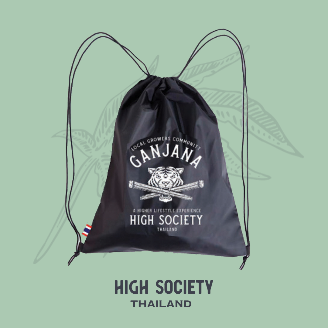 Ganjana X High Society Collab Limited Edition Backpack