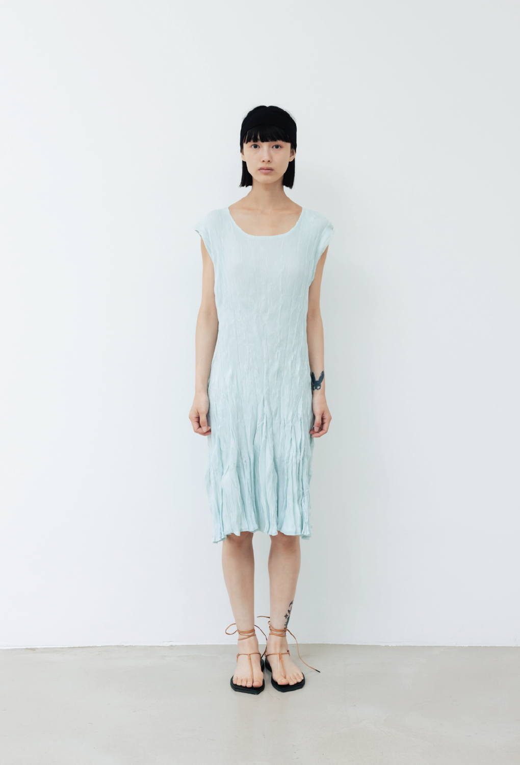 GD249 - Wavy Mini Dresses (Recycled Polyester Fabric)