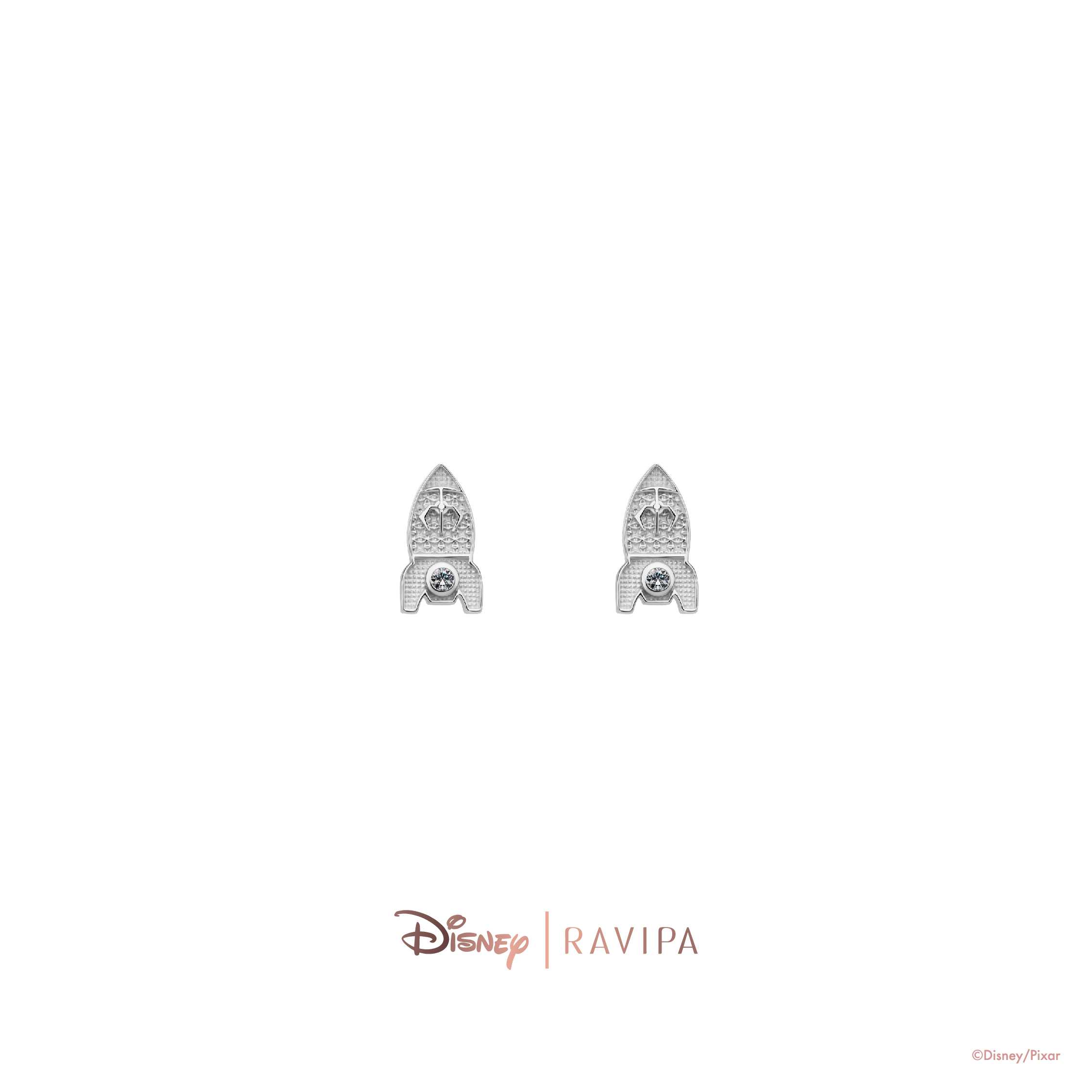 Silver Rocket Studs