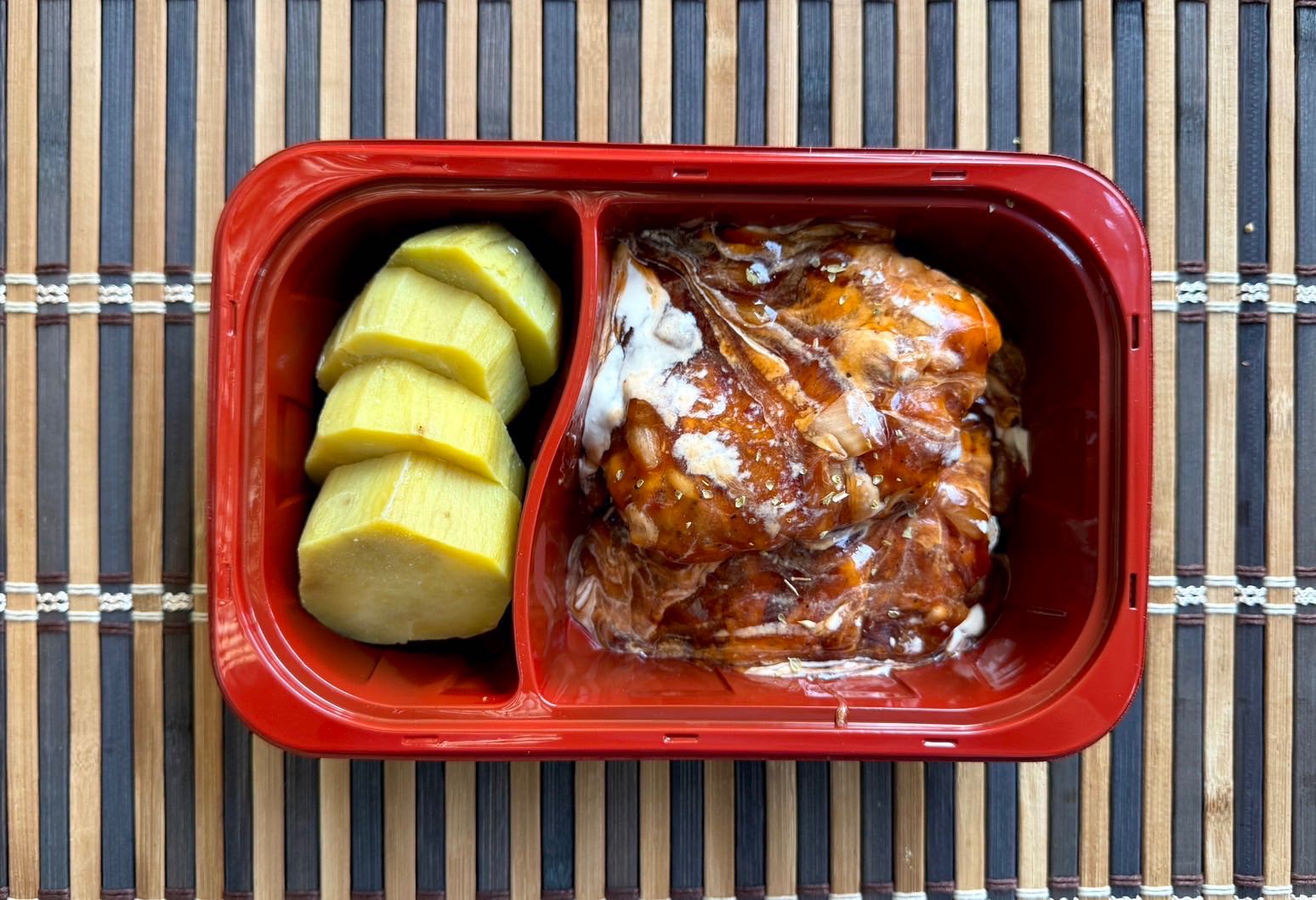 HighPro Sweet Potato with Chicken Burger