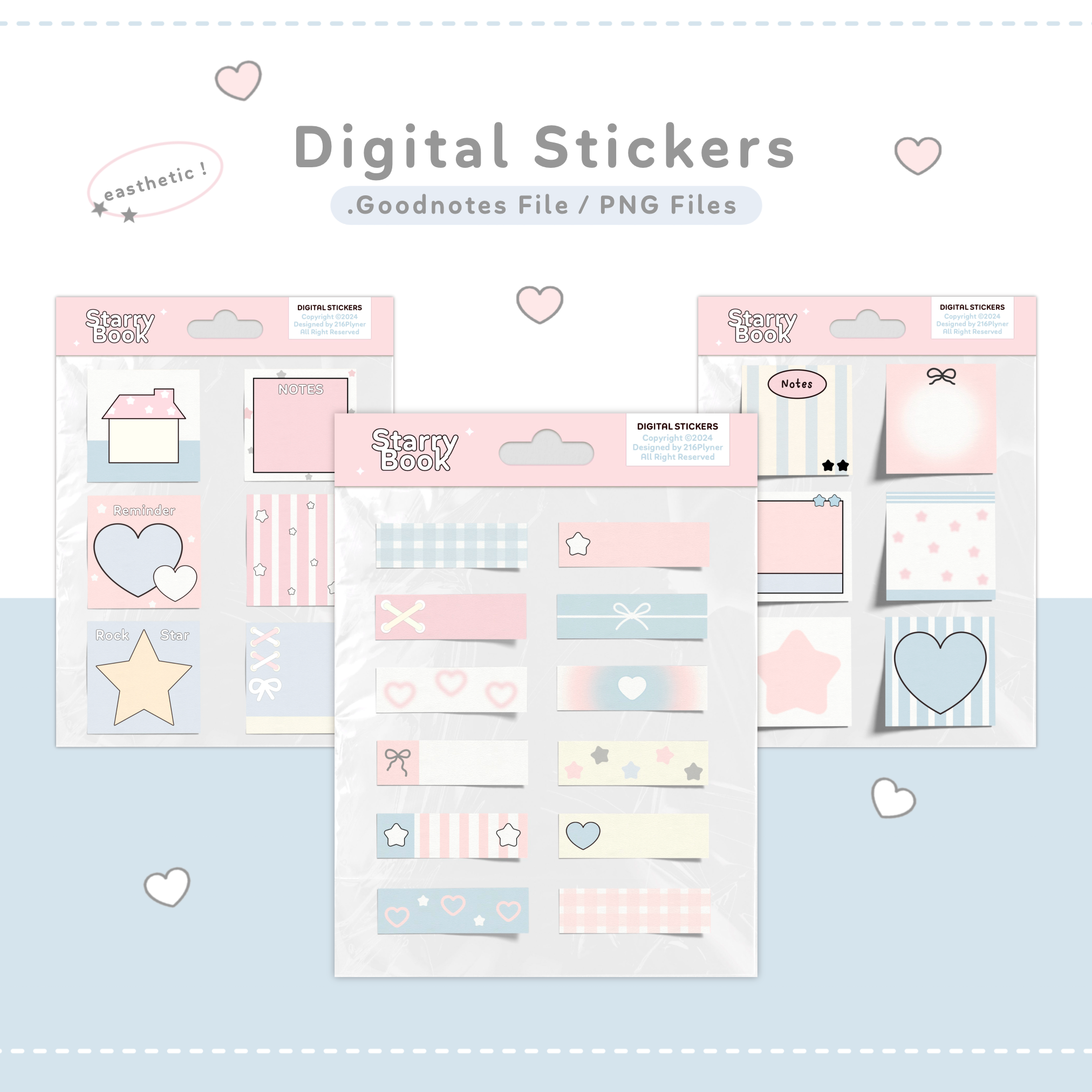 Digital Sticker Pack 🎀