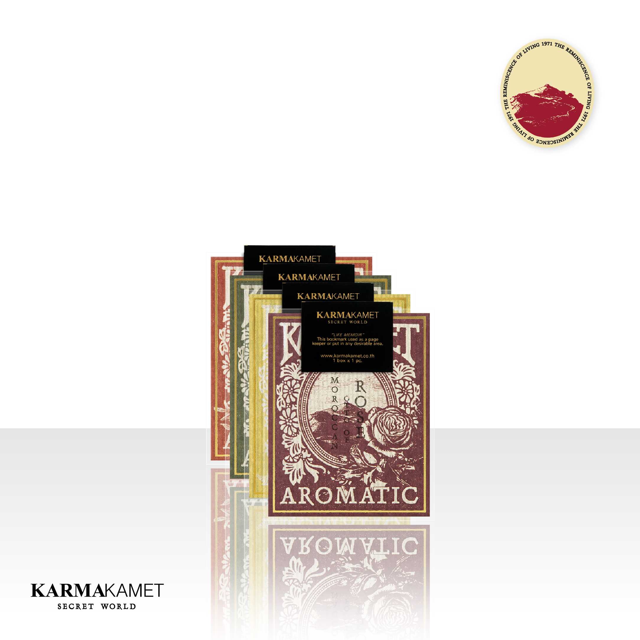Life Memoir Aromatic Bookmark Set 2